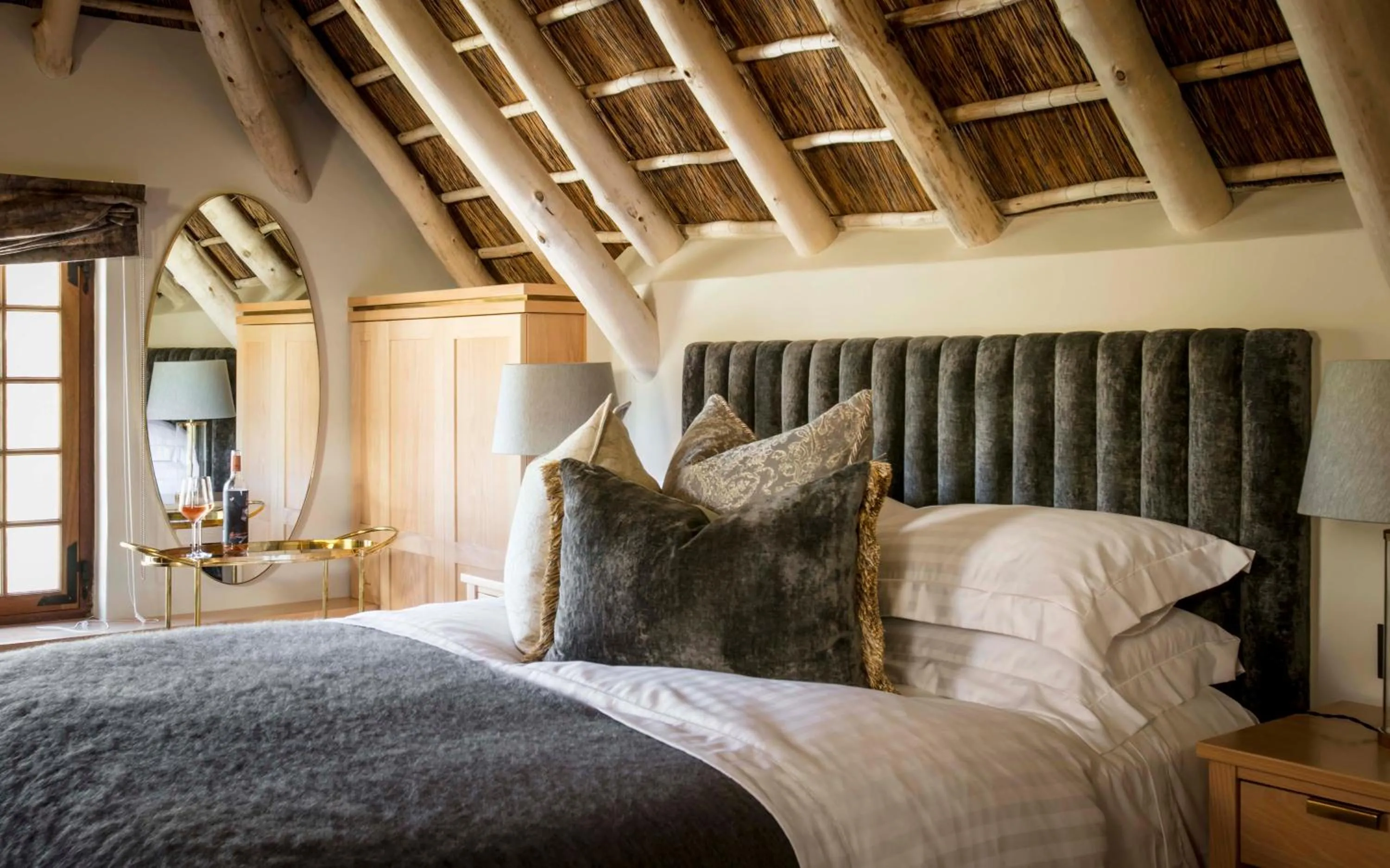 Bed in The Hazendal Hotel and Homestead