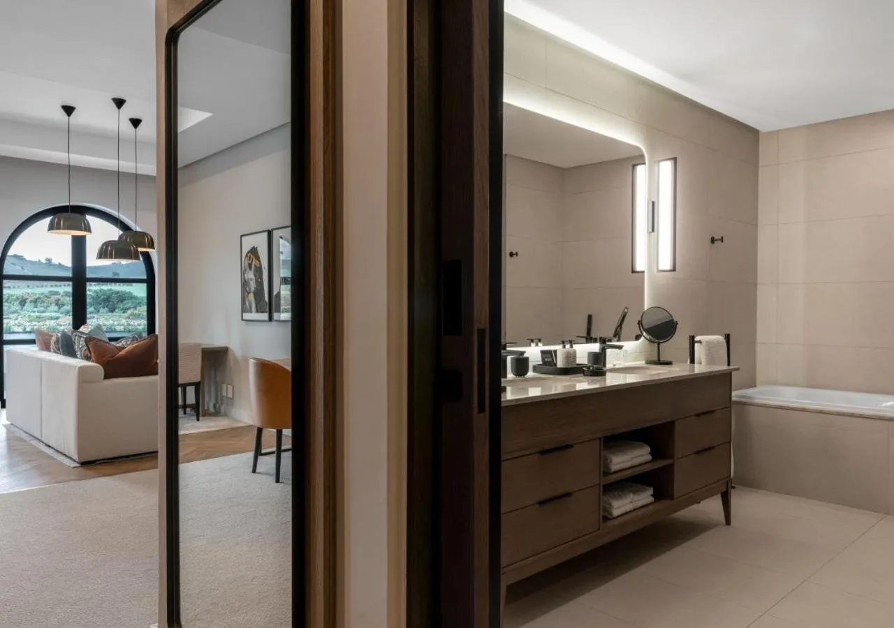 Bathroom in The Hazendal Hotel and Homestead