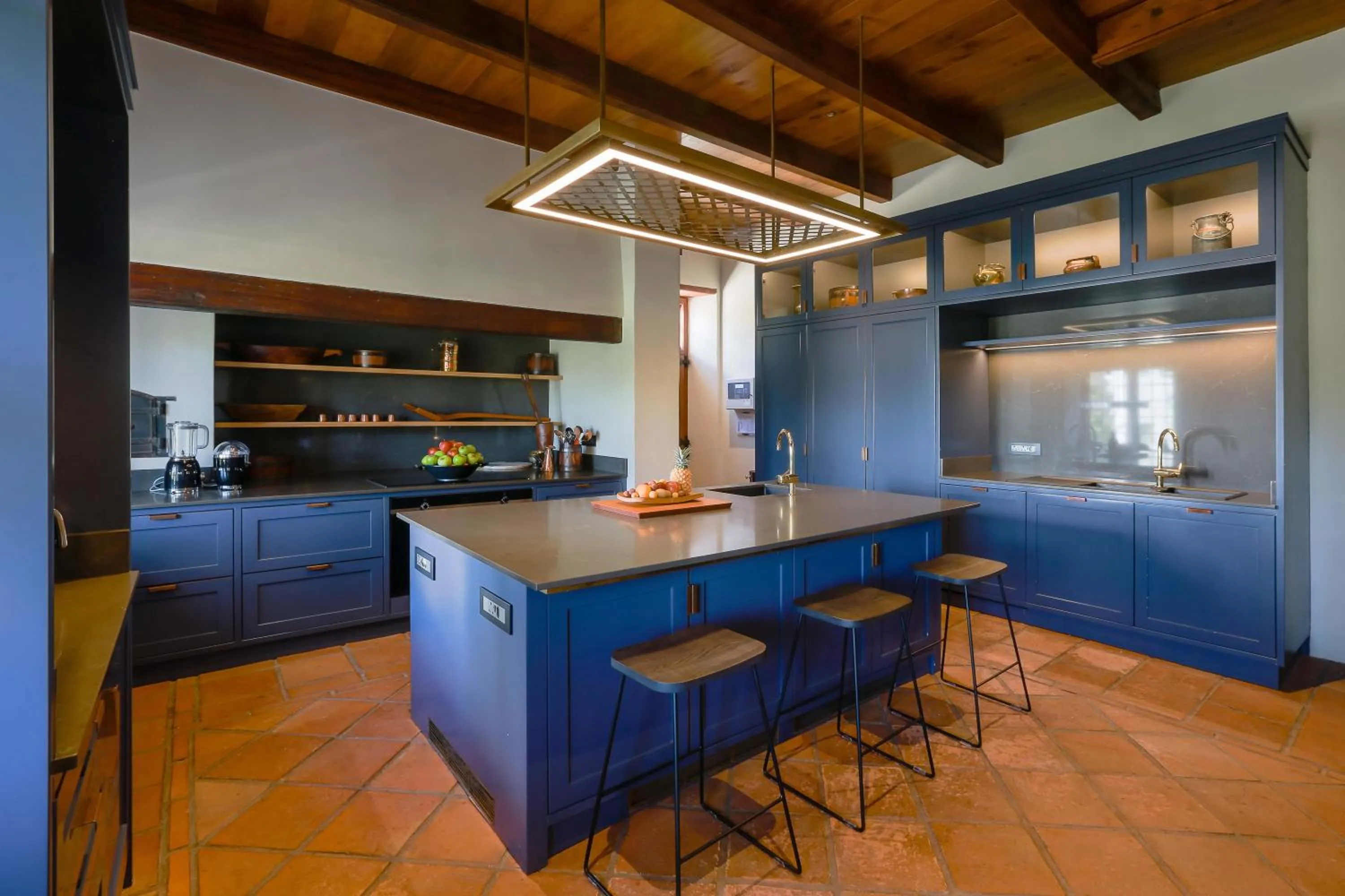 Kitchen or kitchenette in The Hazendal Hotel and Homestead