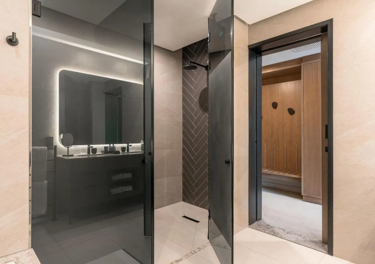 Shower in The Hazendal Hotel and Homestead