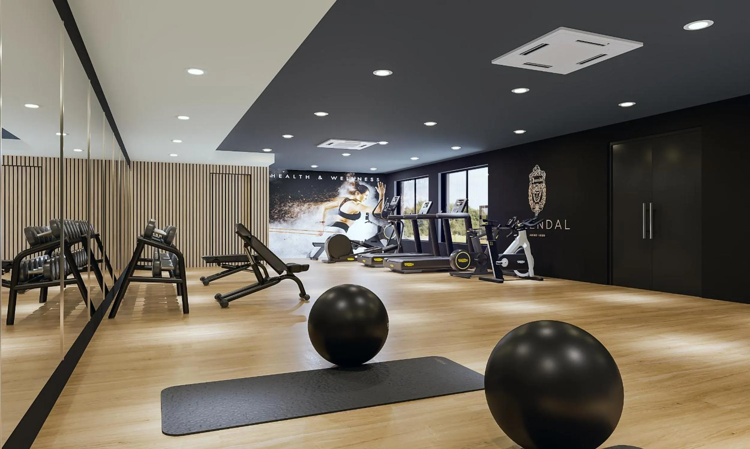 Fitness centre/facilities in The Hazendal Hotel and Homestead