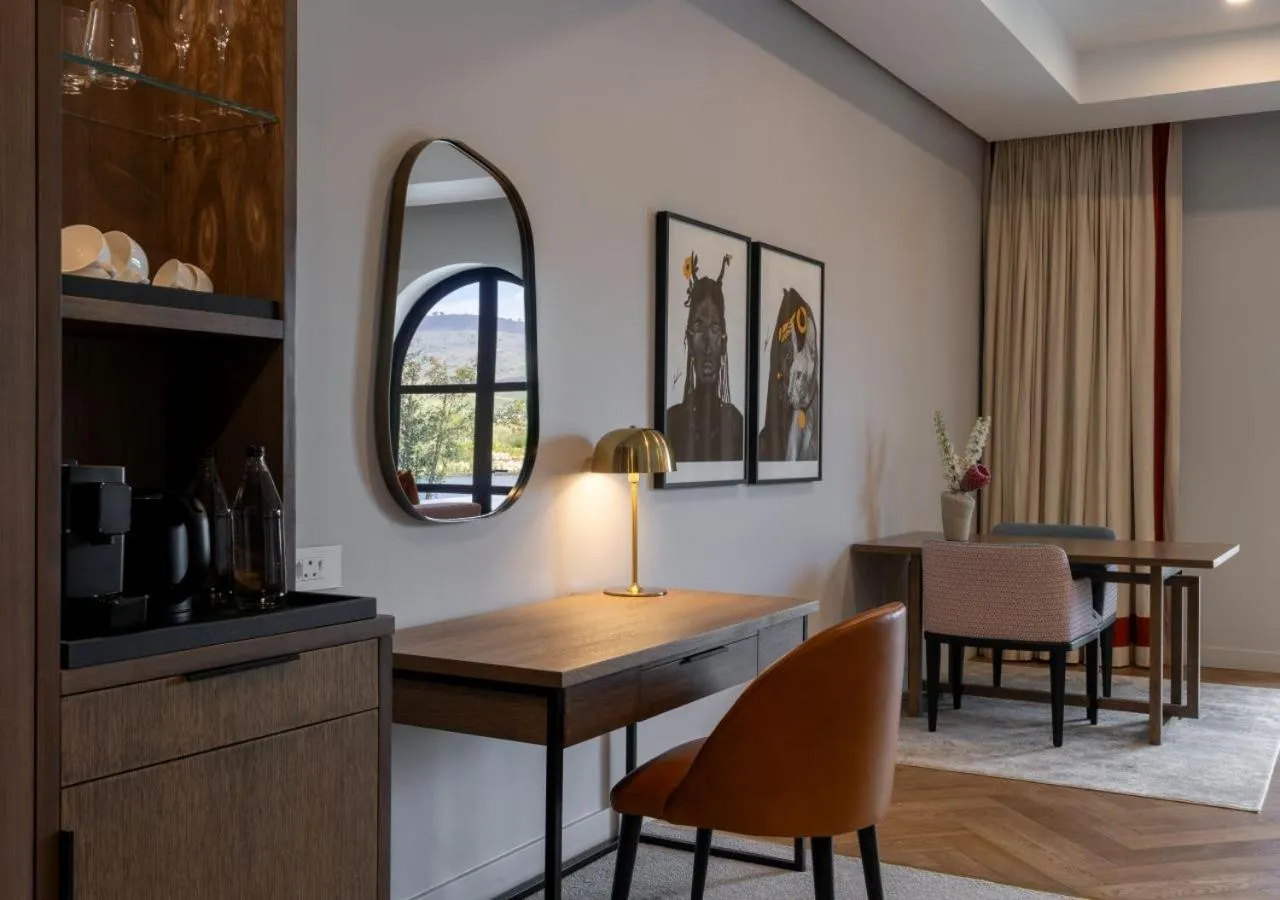 Seating area in The Hazendal Hotel and Homestead