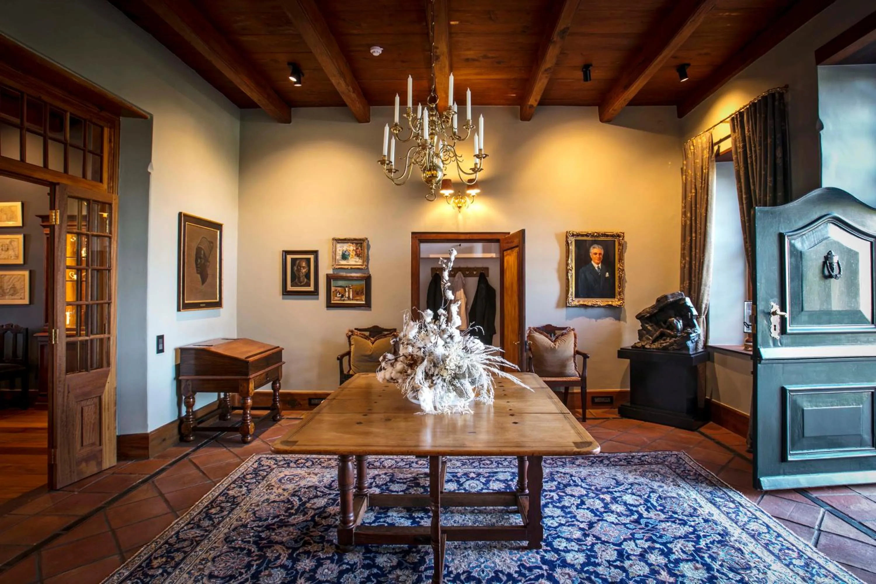 Decorative detail in The Hazendal Hotel and Homestead