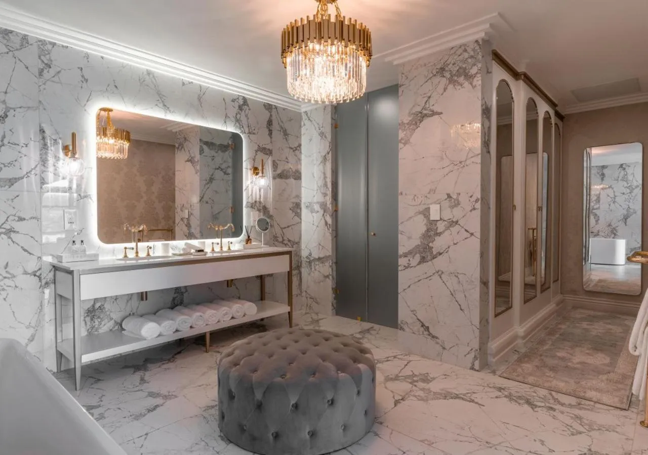 Bathroom in The Hazendal Hotel and Homestead