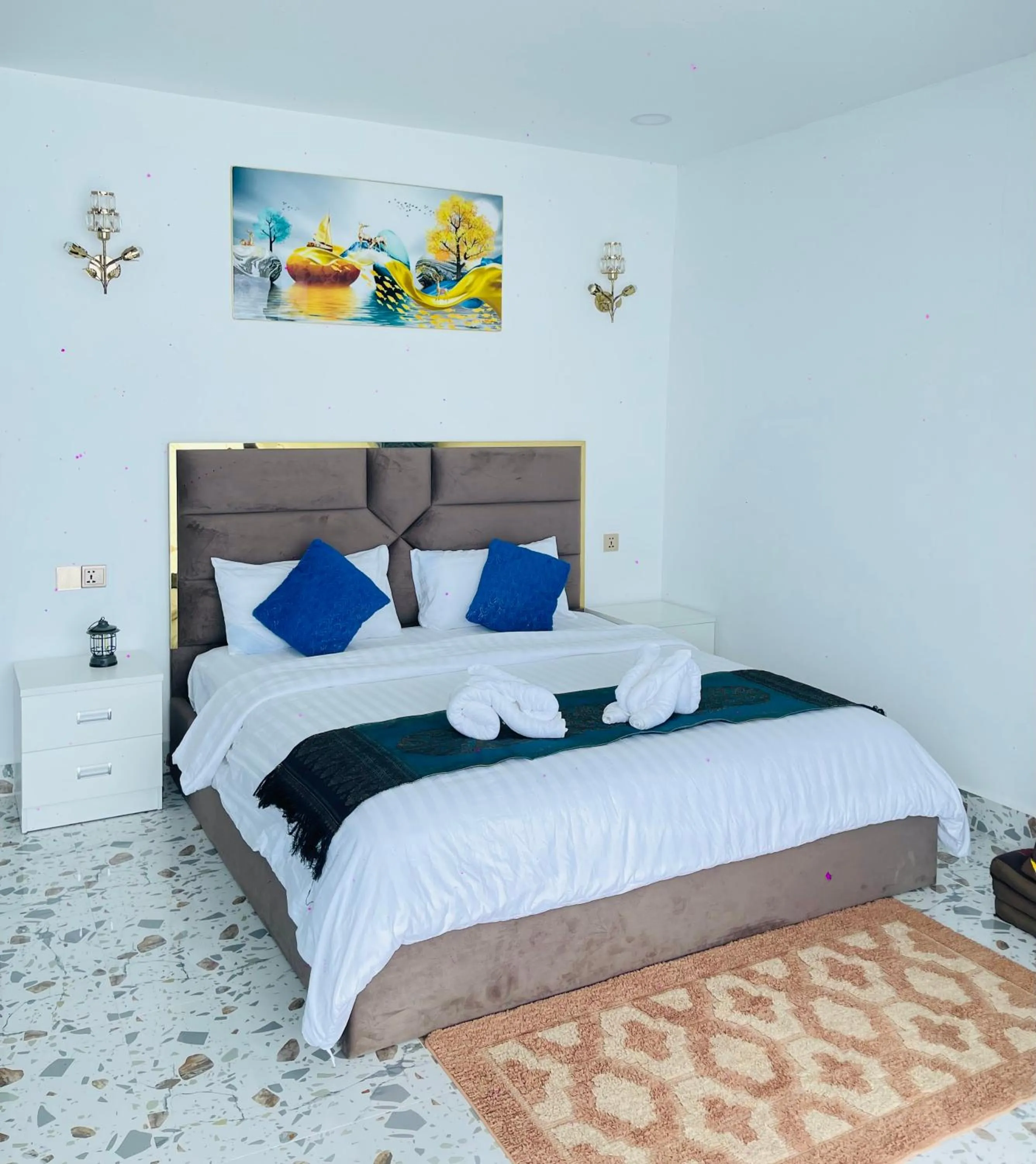 Bed in ThmorDa Resort