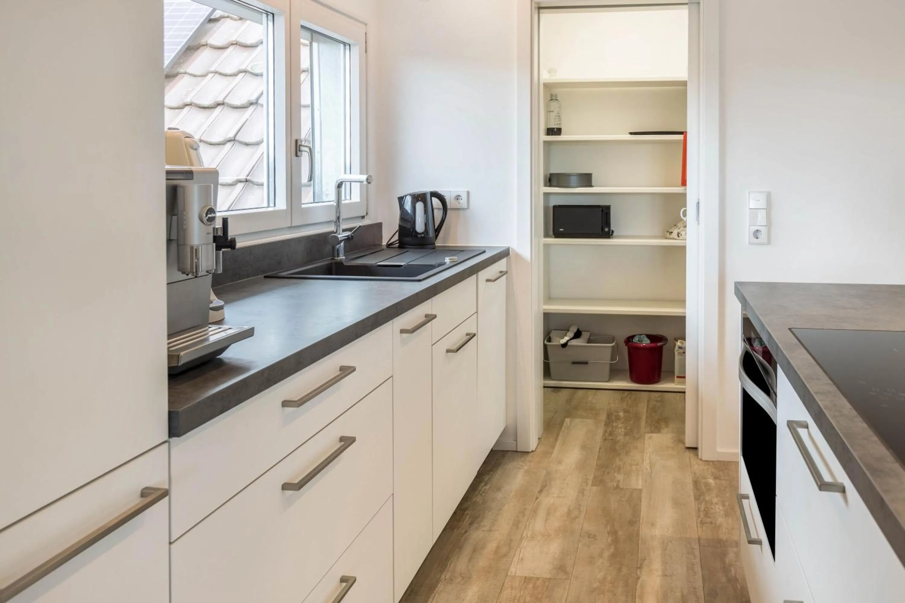 Kitchen or kitchenette in Über der alten Gärtnerei