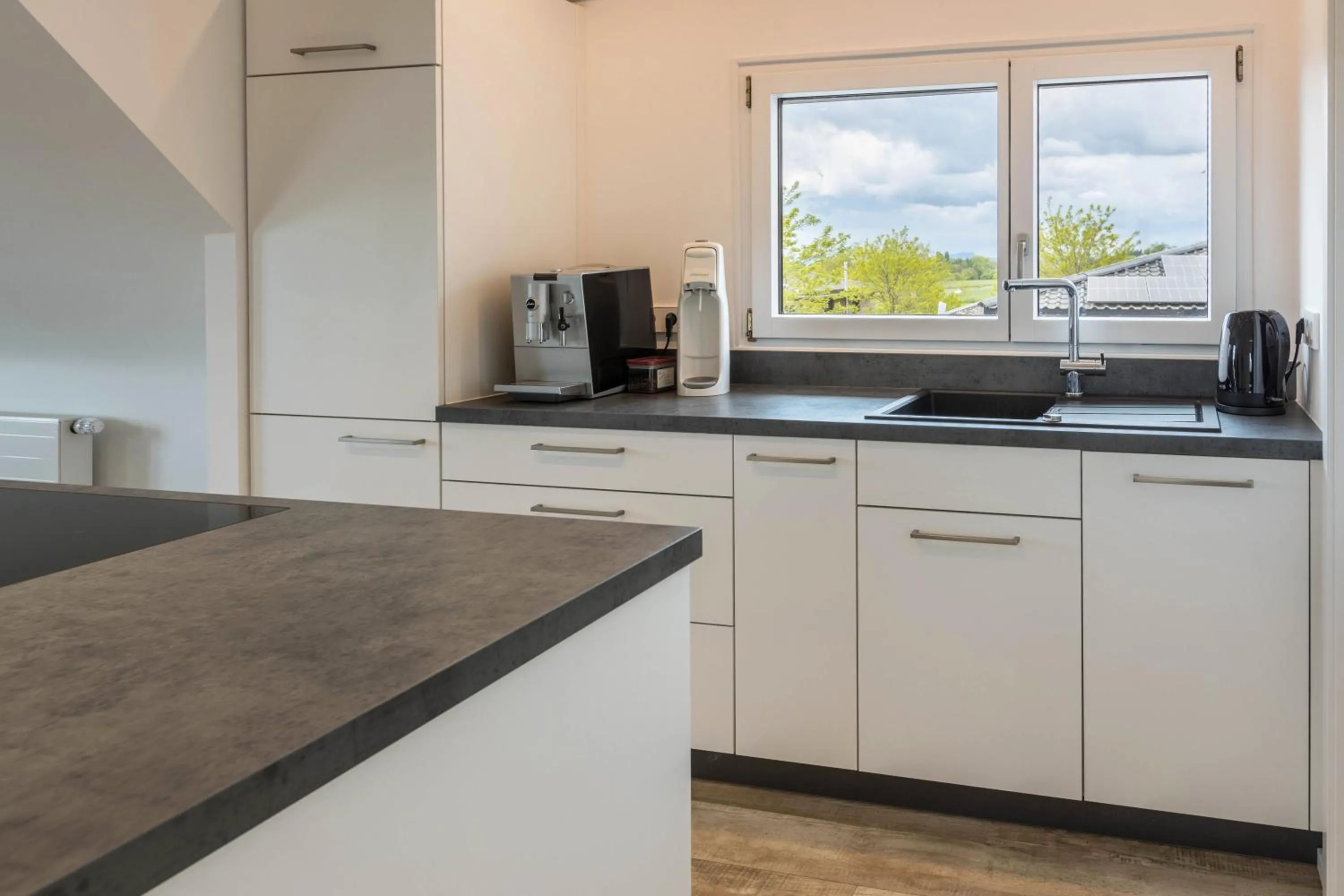 Kitchen or kitchenette in Über der alten Gärtnerei