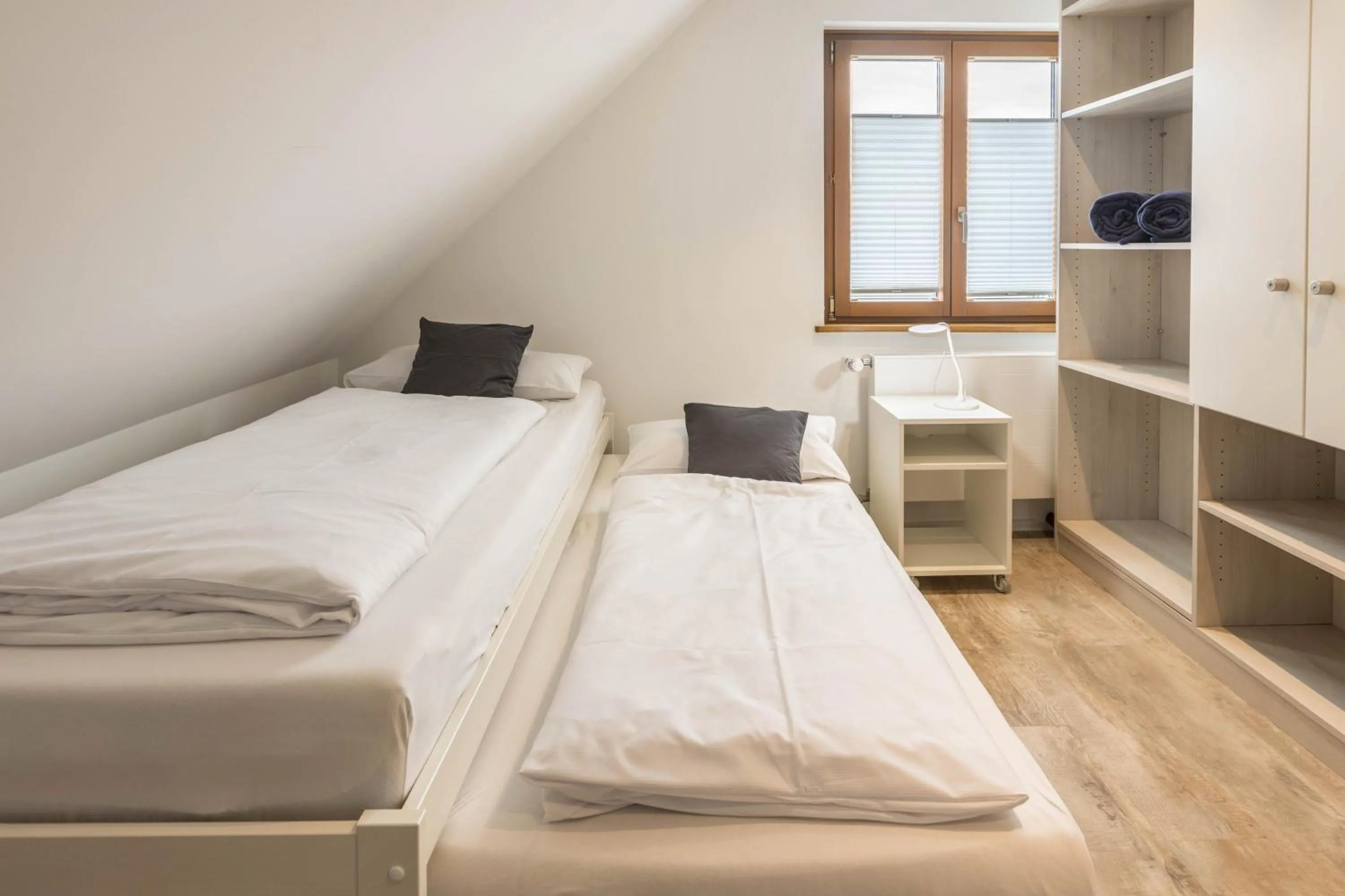 Property building, Bed in Über der alten Gärtnerei