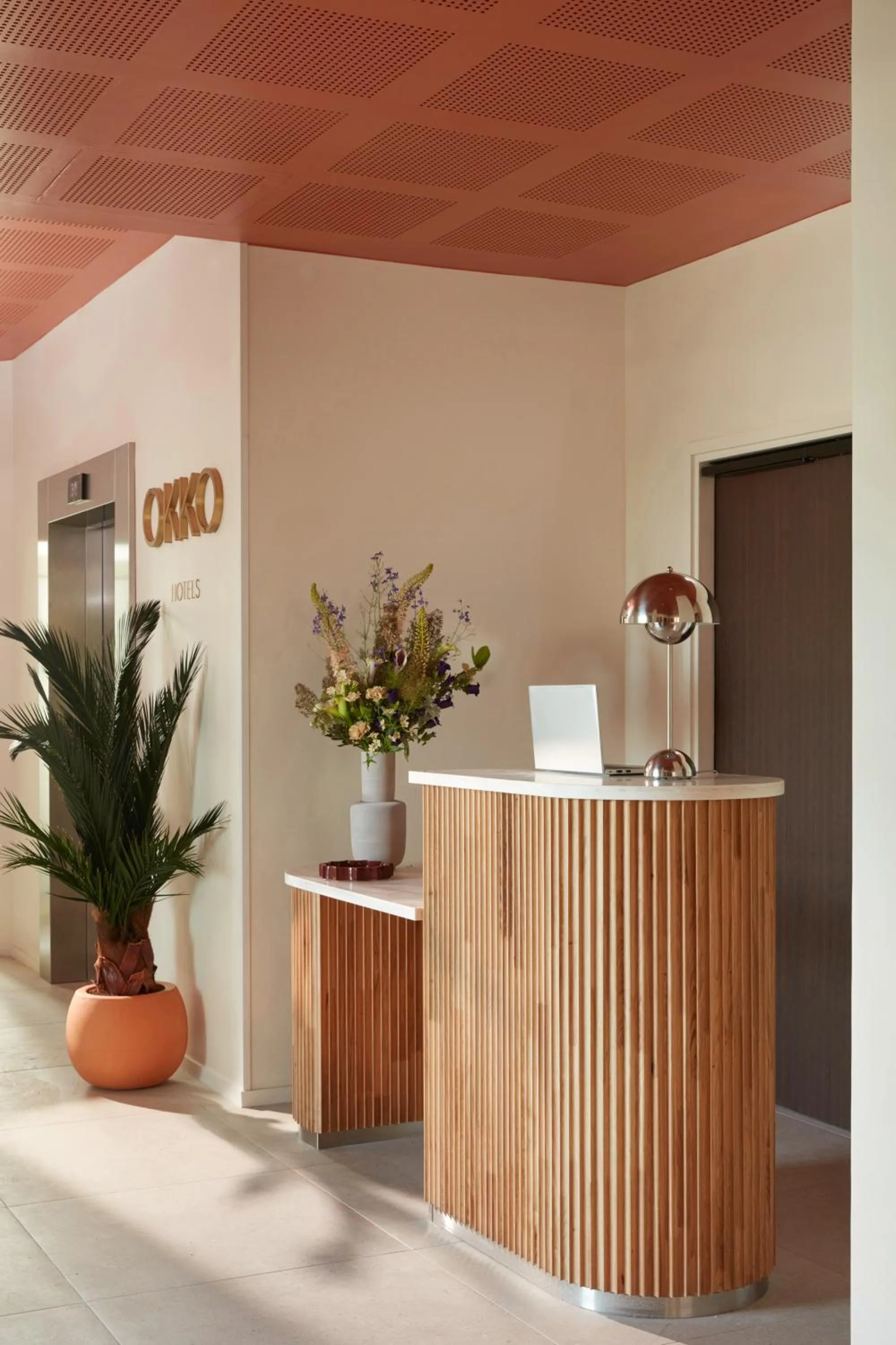 Lobby or reception in OKKO Hotels Paris Rosa Parks
