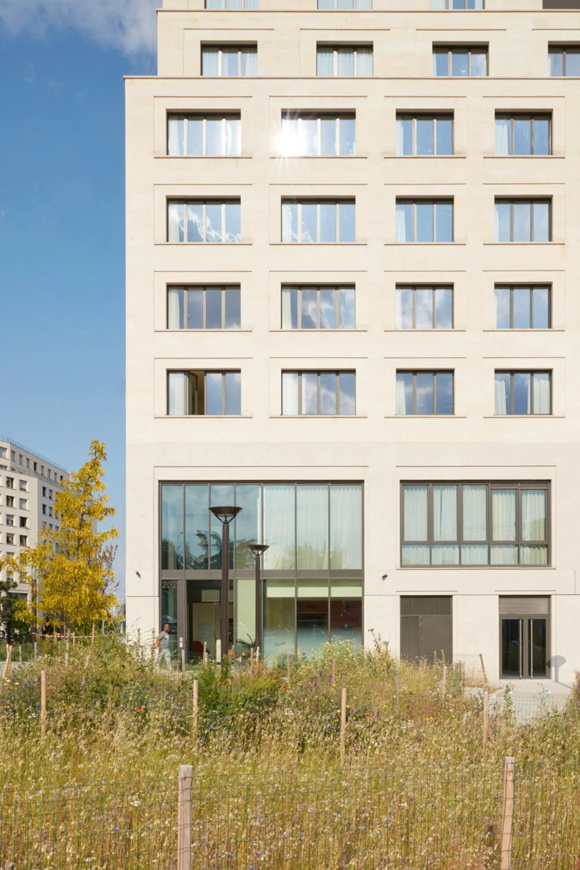 Facade/entrance in OKKO Hotels Paris Rosa Parks