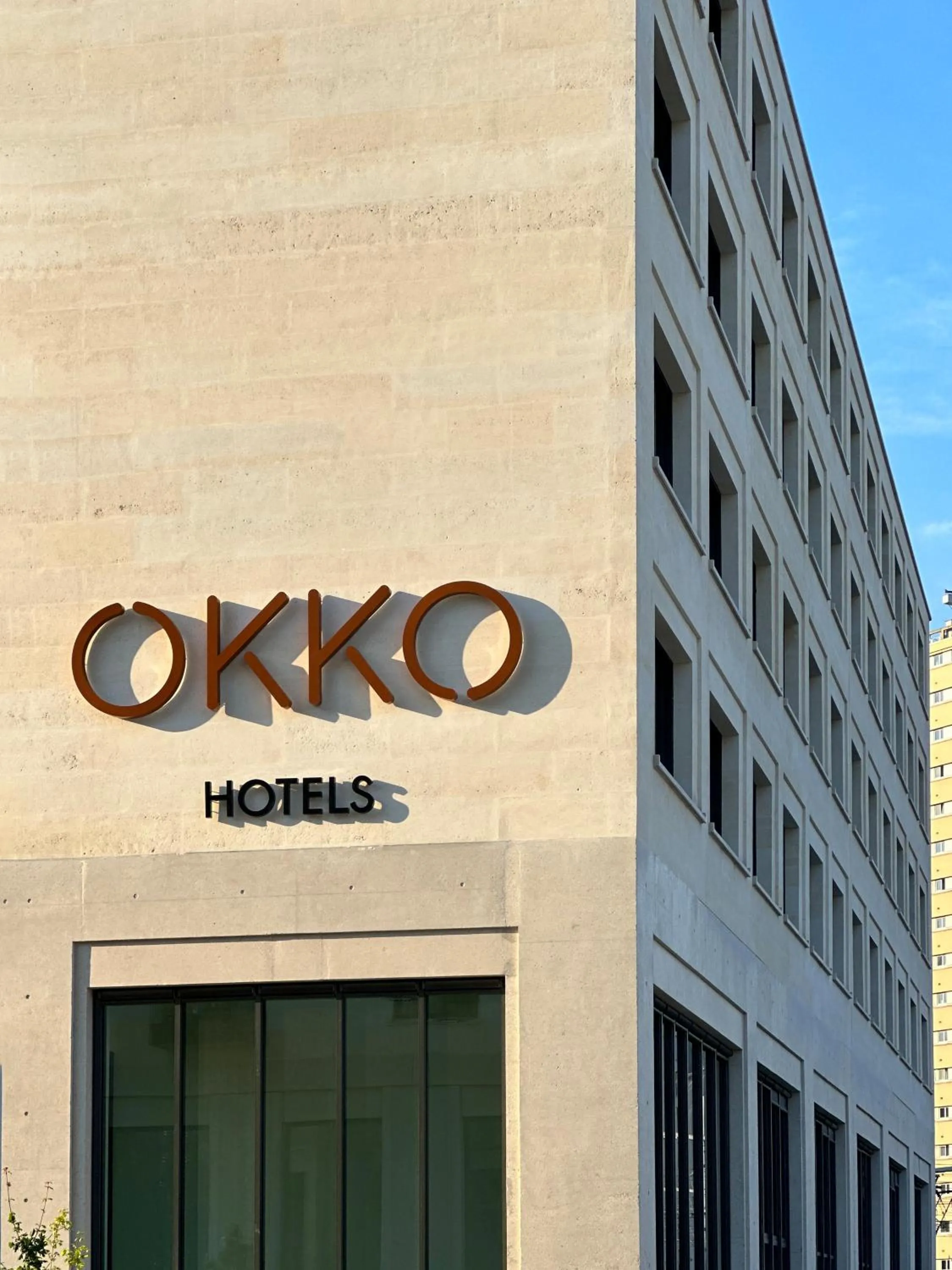 Facade/entrance in OKKO Hotels Paris Rosa Parks