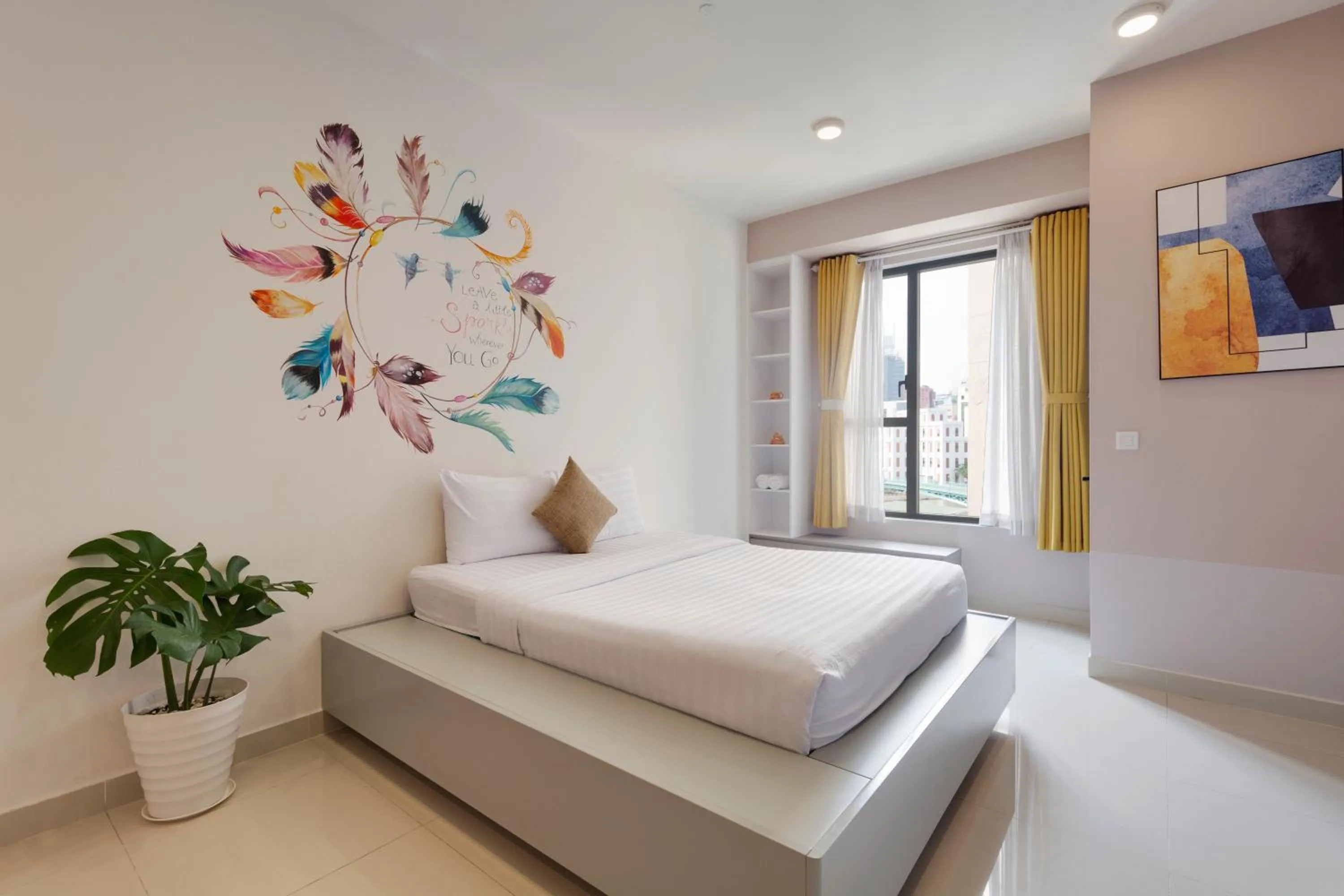 TV and multimedia, Bed in MH Apartment- Tresor- spacious and cozy center D4