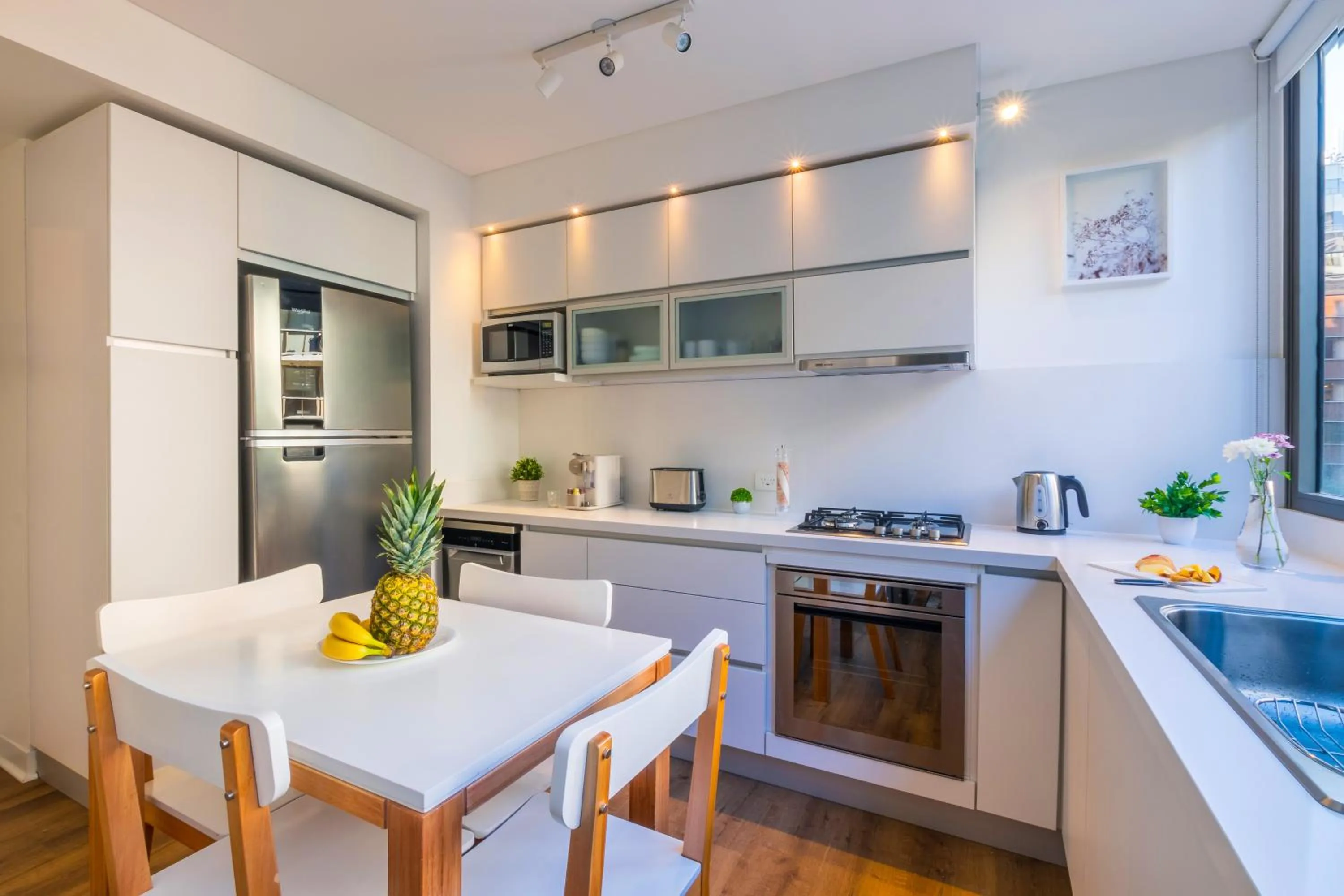 Kitchen or kitchenette in Luxury Apartments in Puerto Madero