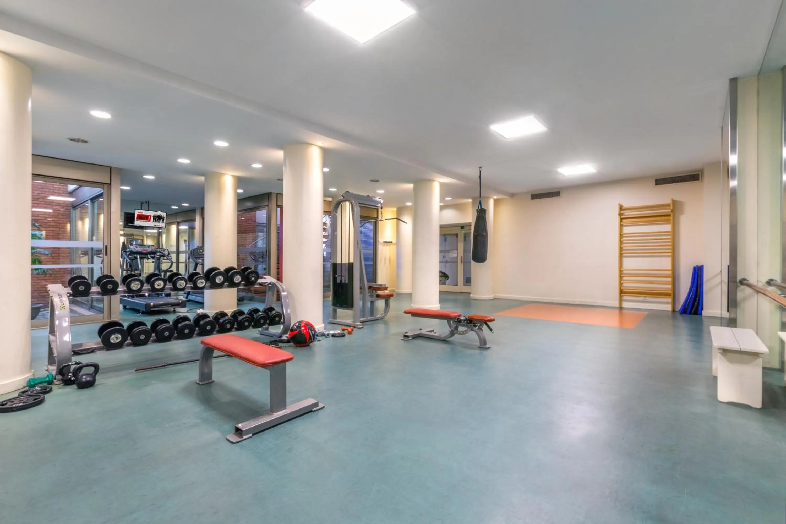 Fitness centre/facilities in Luxury Apartments in Puerto Madero