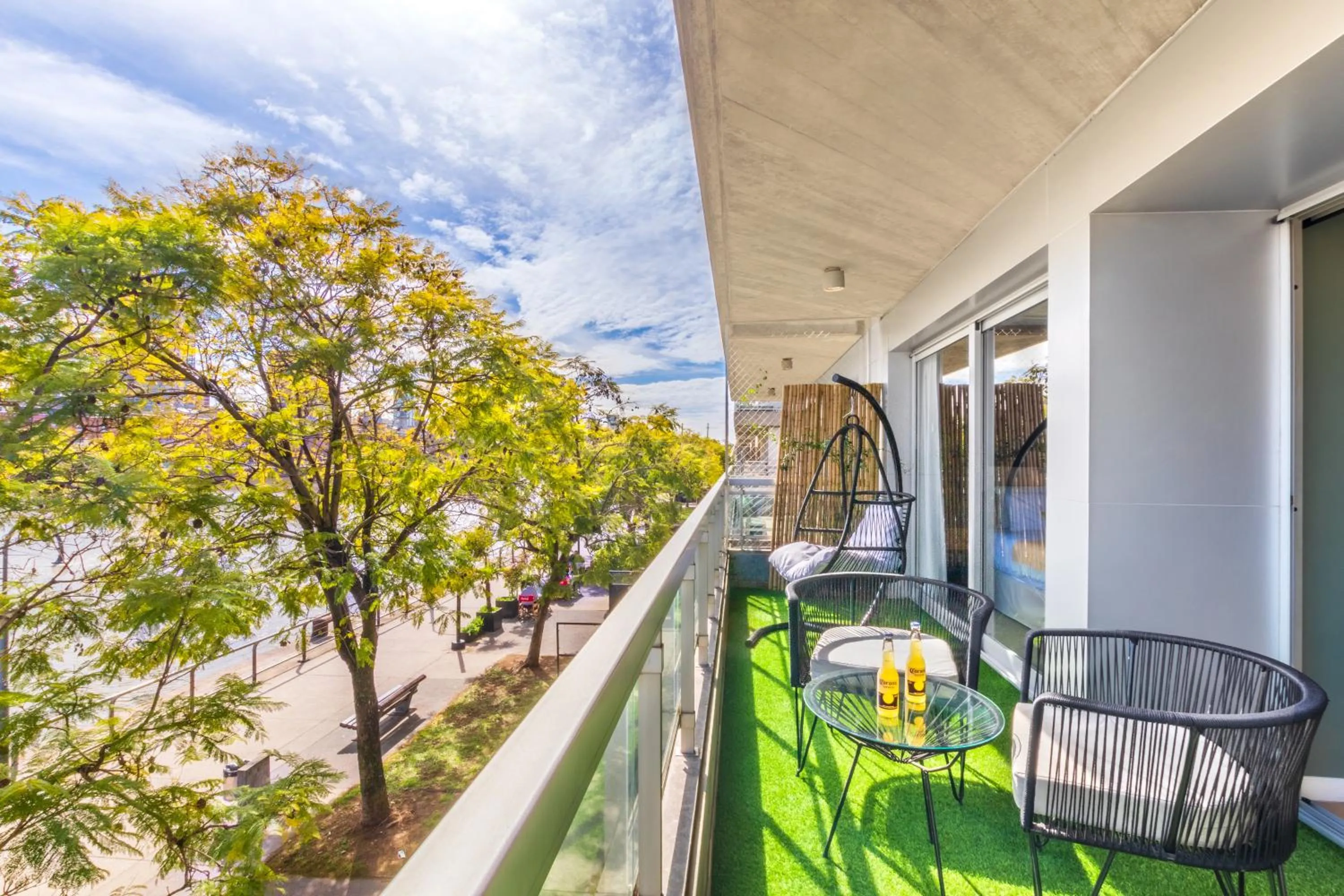 Balcony/Terrace in Luxury Apartments in Puerto Madero