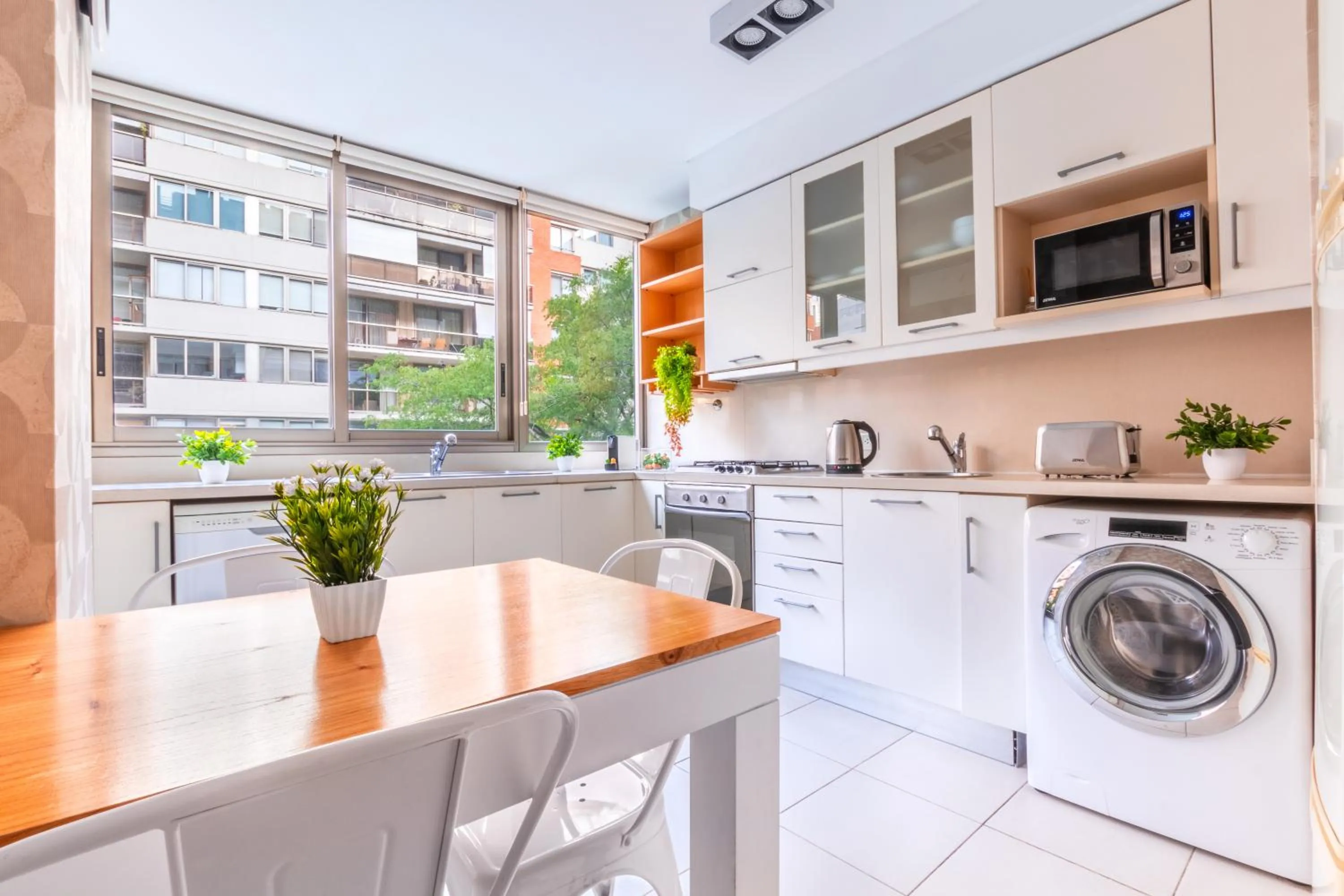 Dining area in Luxury Apartments in Puerto Madero
