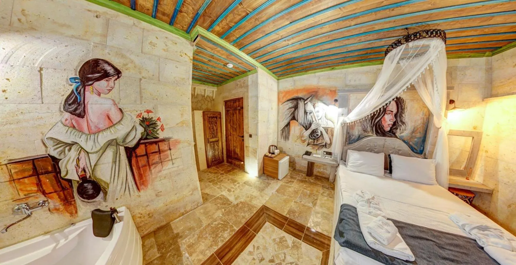 Photo of the whole room in AKRİTİS STONE HOUSE
