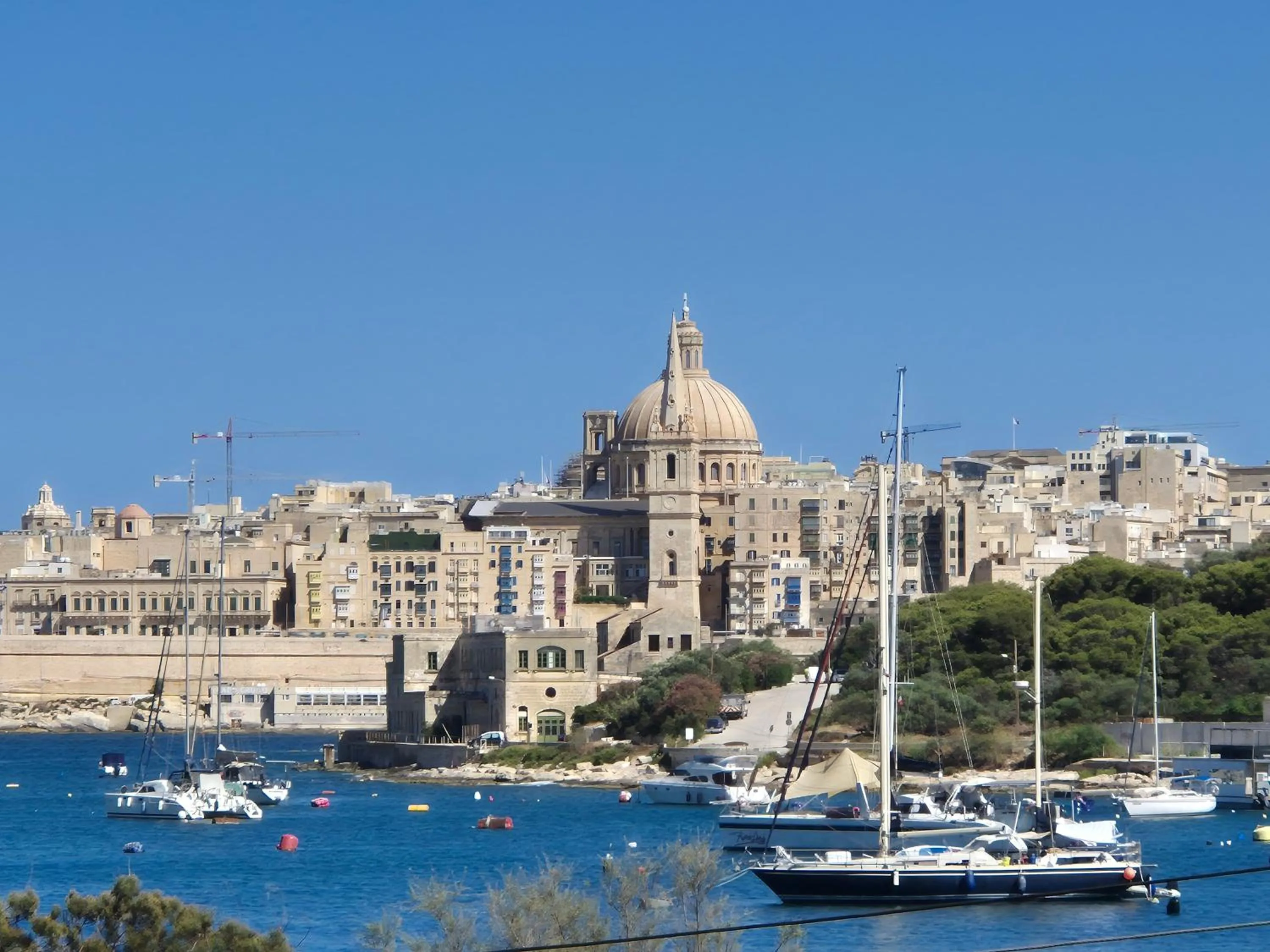 City view in The Londoner Hotel Sliema