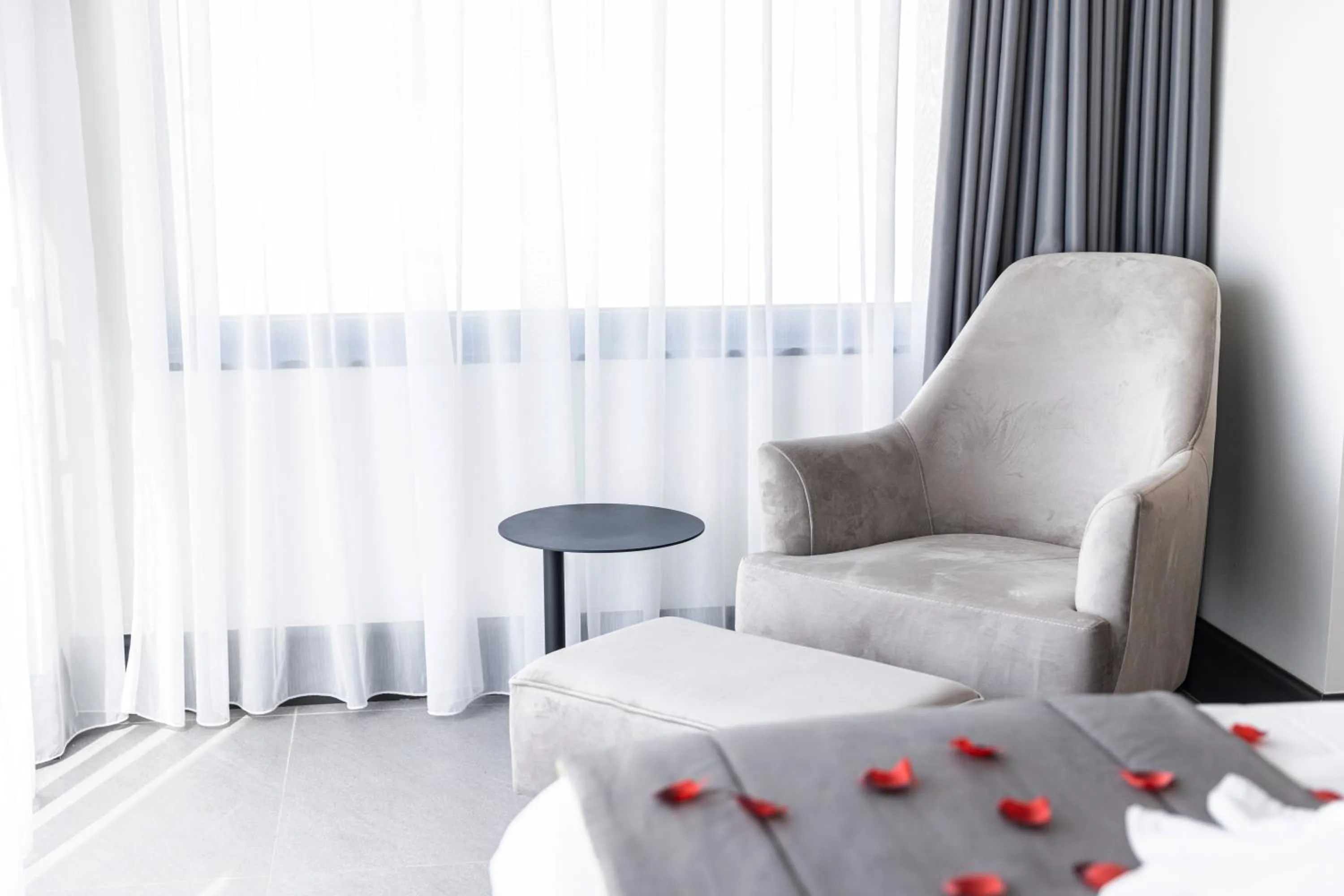 Seating area in The Londoner Hotel Sliema