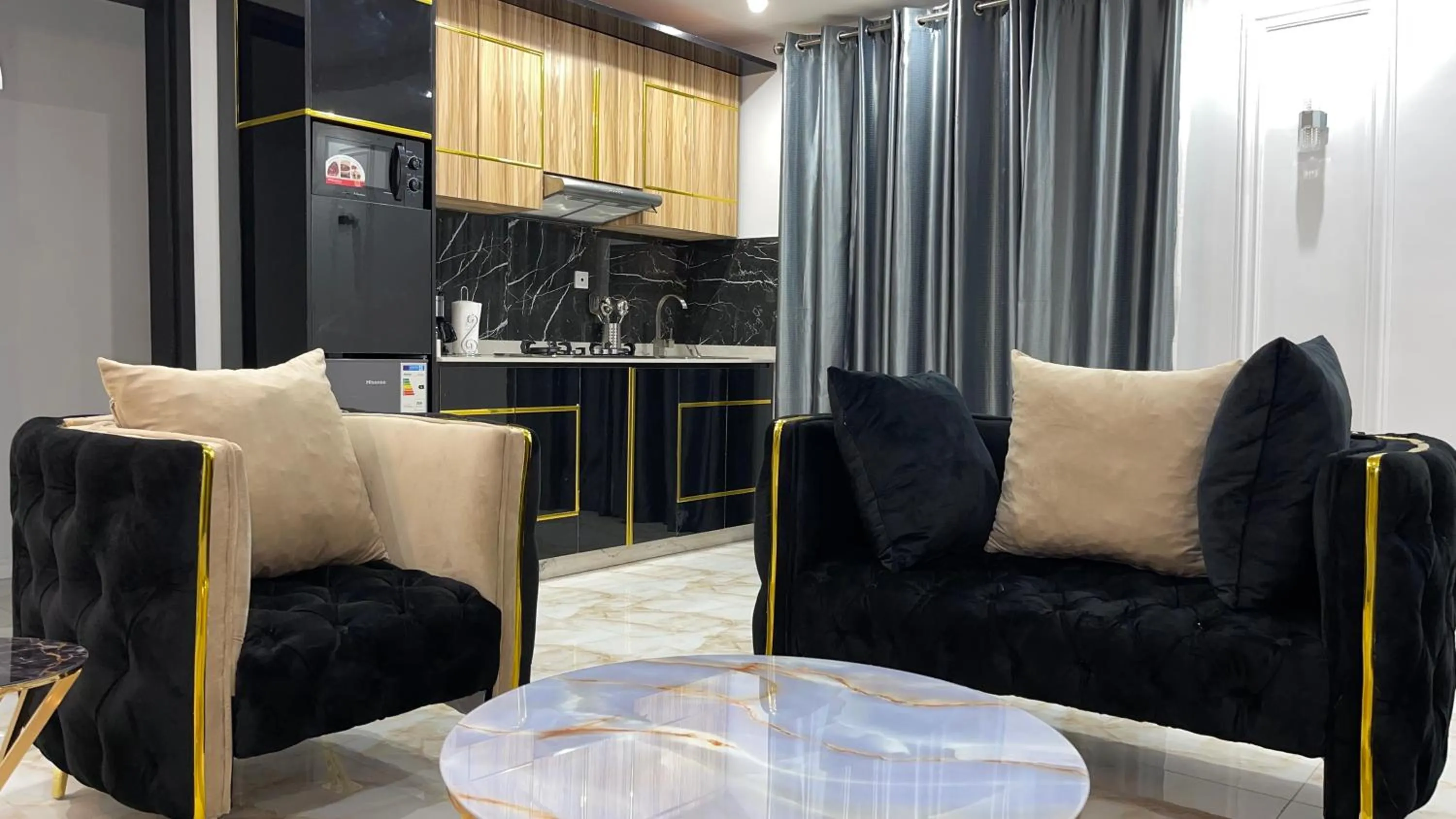 Living room in Suna' a Home Bonapriso