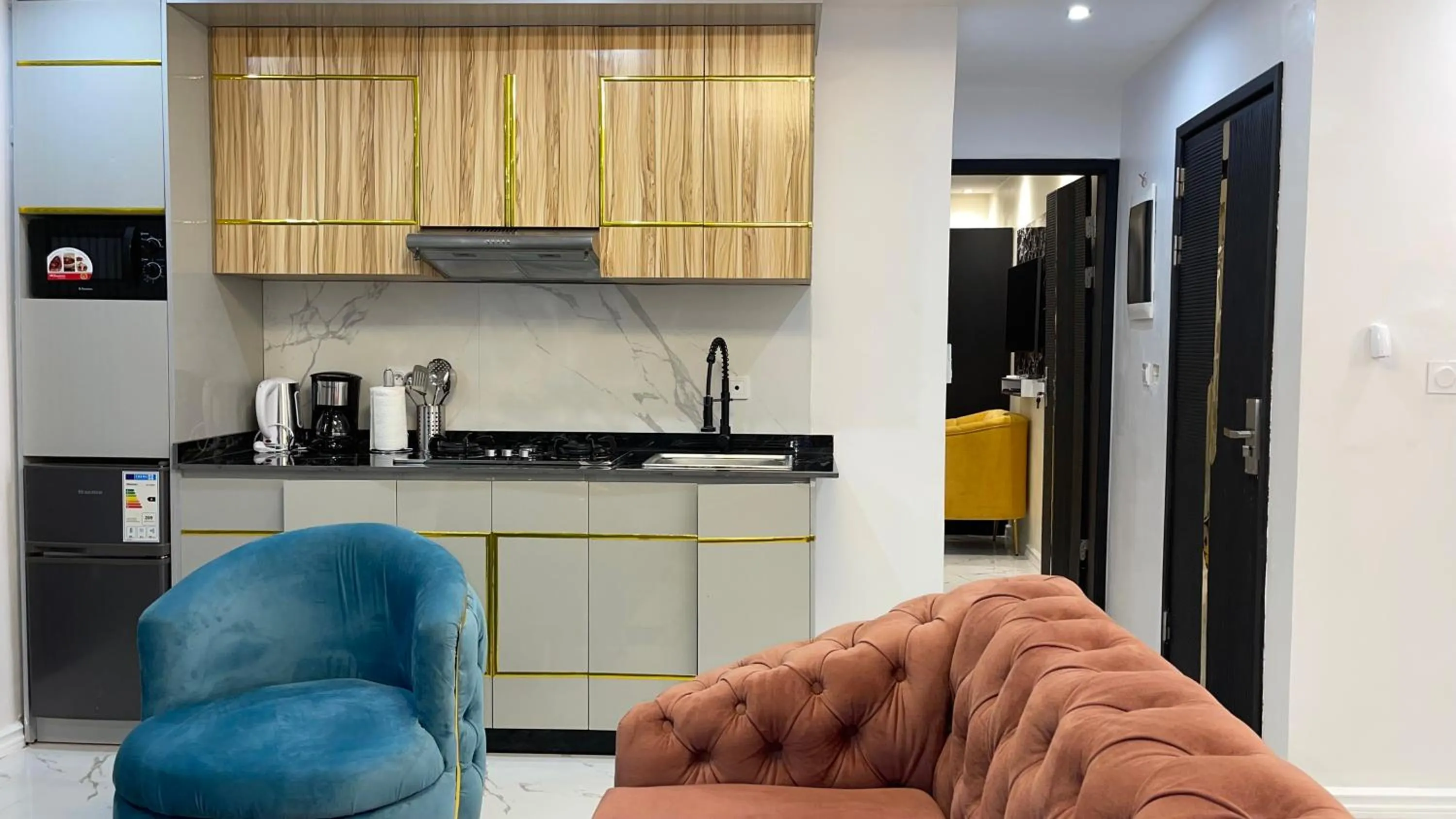 Kitchen or kitchenette in Suna' a Home Bonapriso