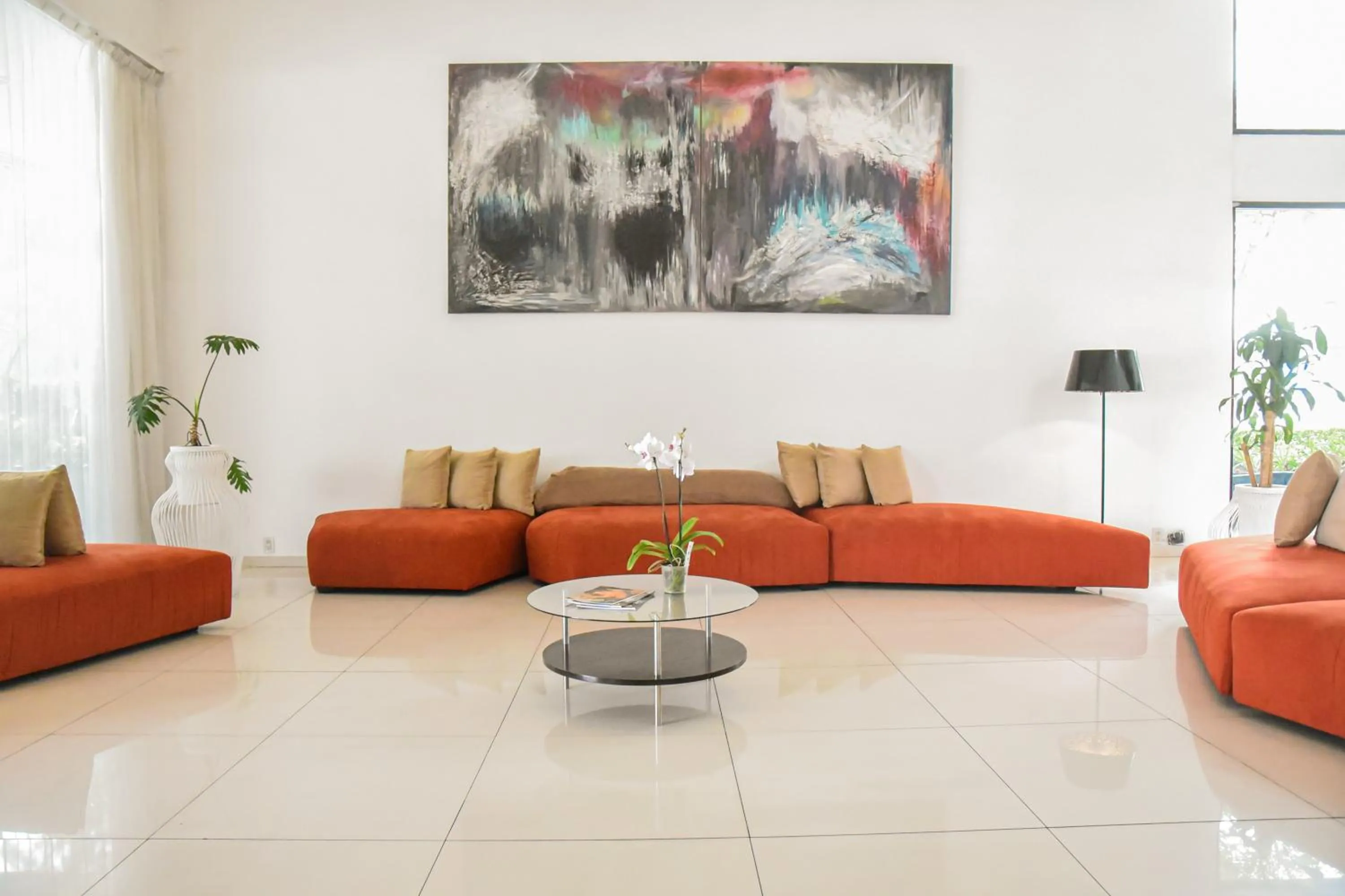 Living room in Hotel Expo Plaza Business and Family Guadalajara