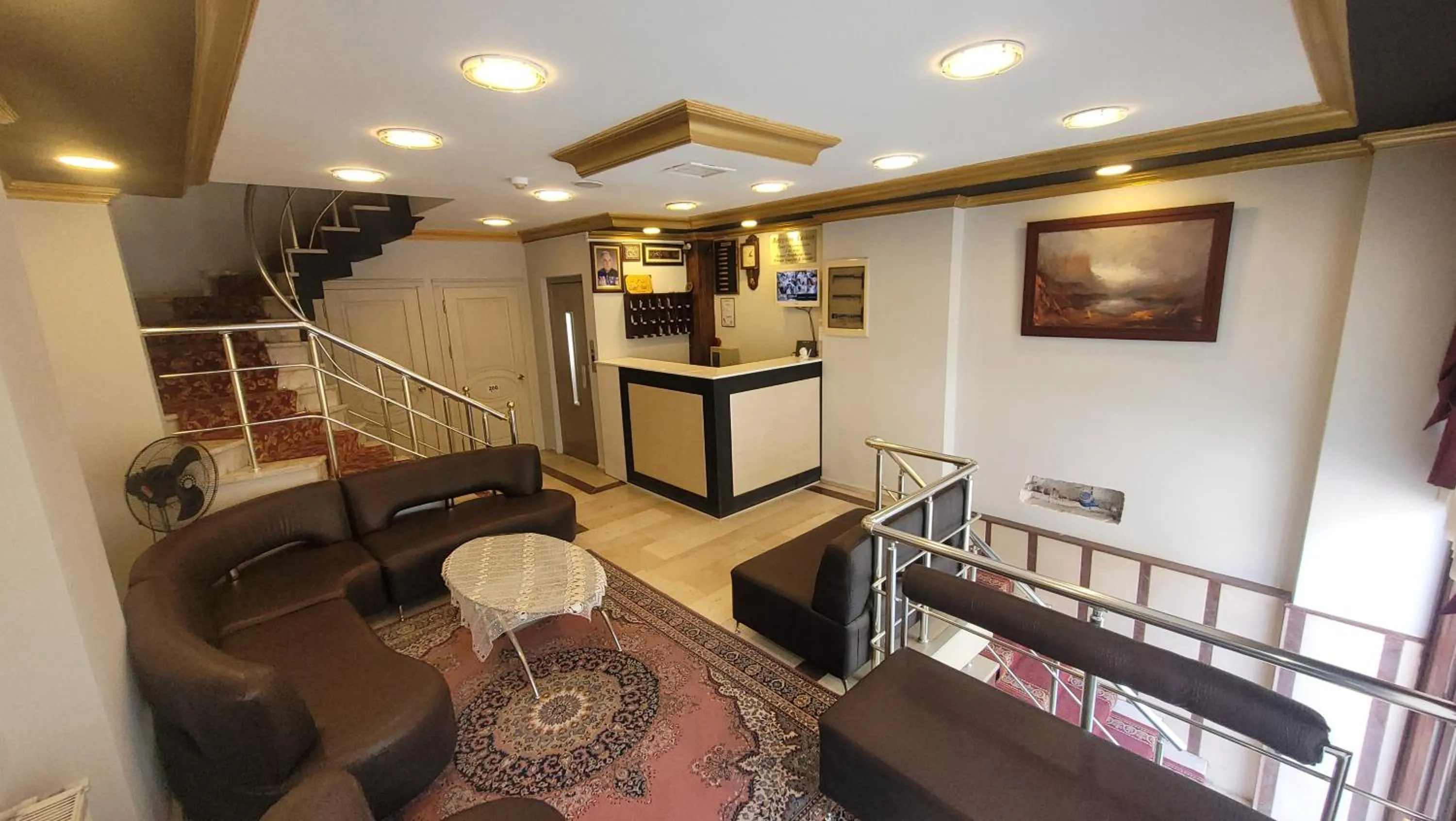 Lobby or reception in MEHMET BEY HOTEL