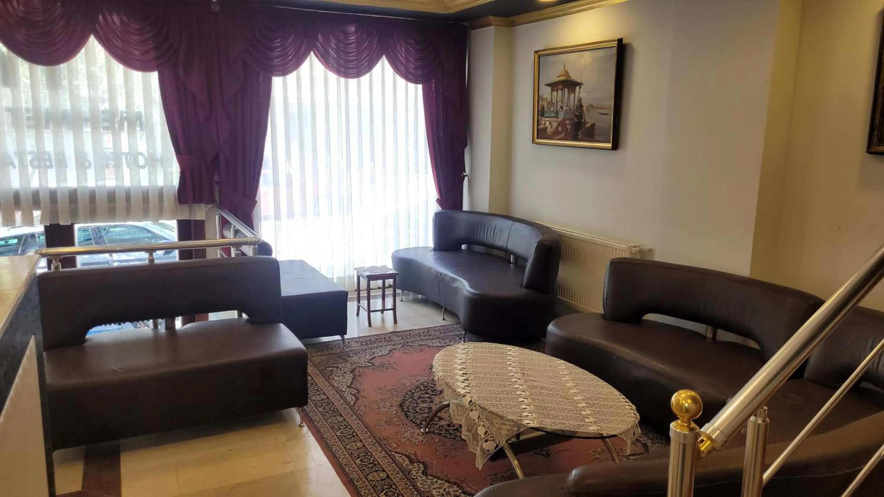 Lobby or reception in MEHMET BEY HOTEL