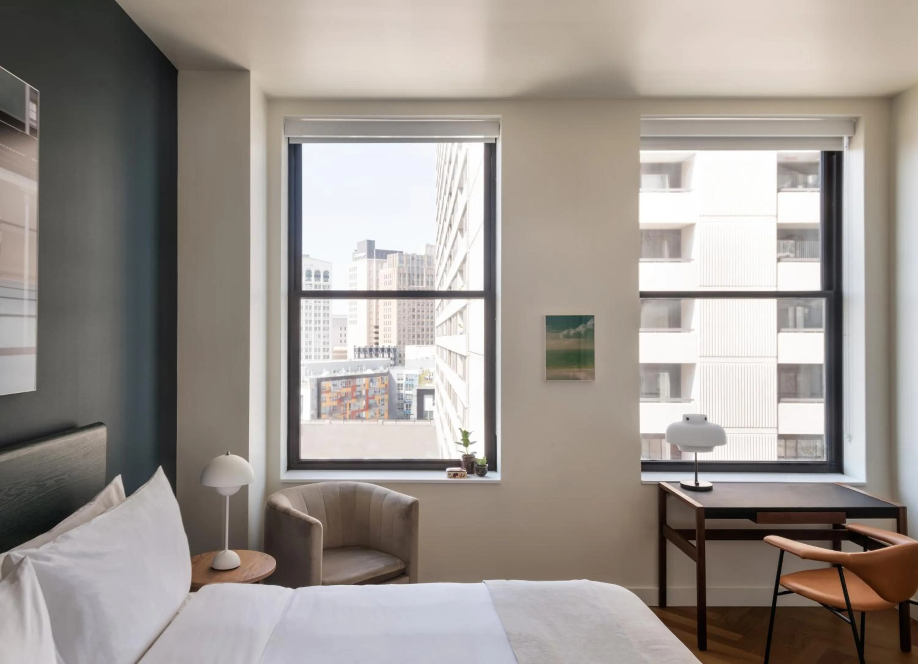 Bedroom, Bed in ROOST Detroit