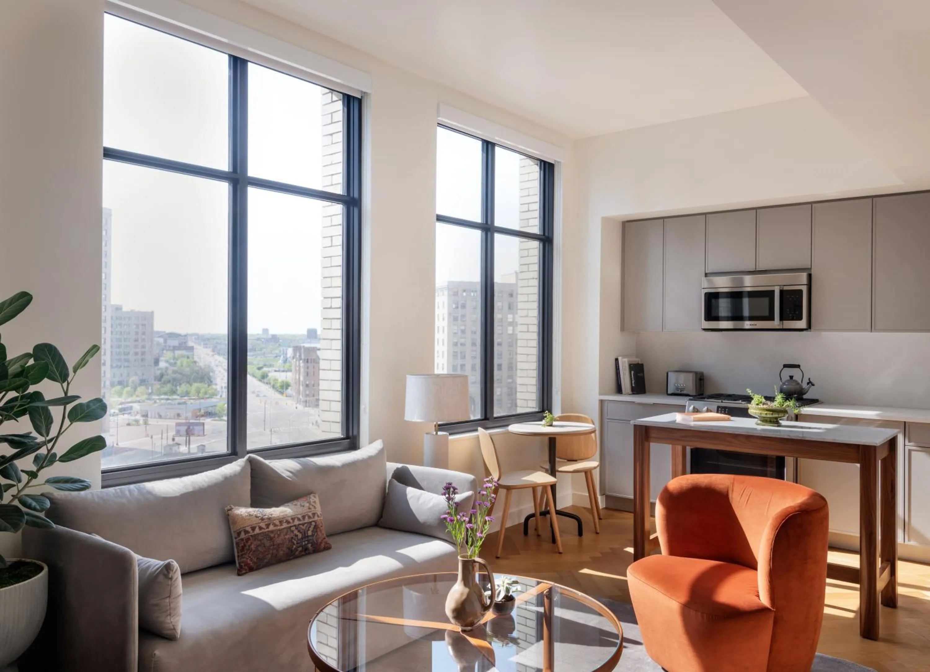 Kitchen or kitchenette in ROOST Detroit