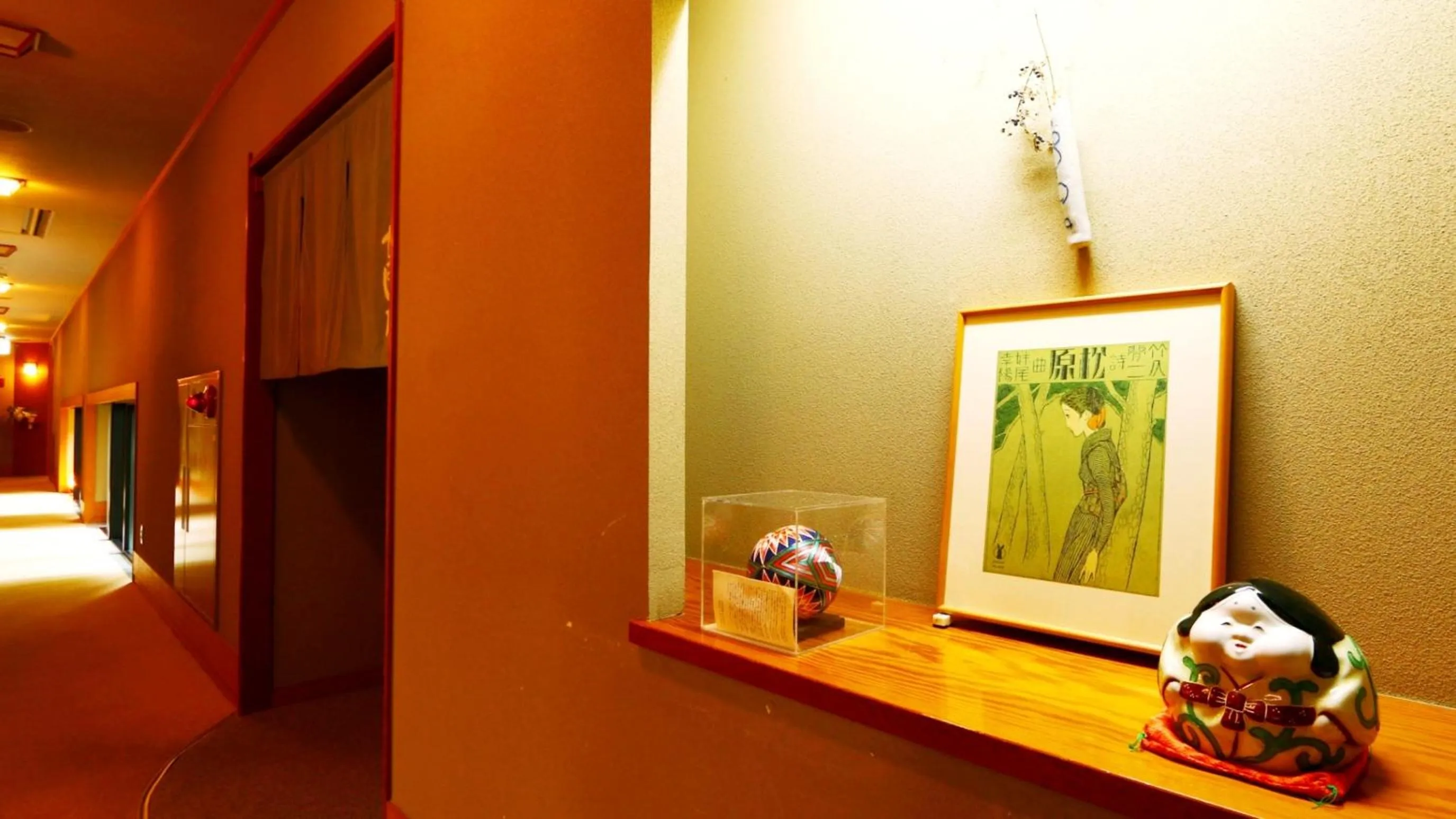 Decorative detail in Oyado Yamashita