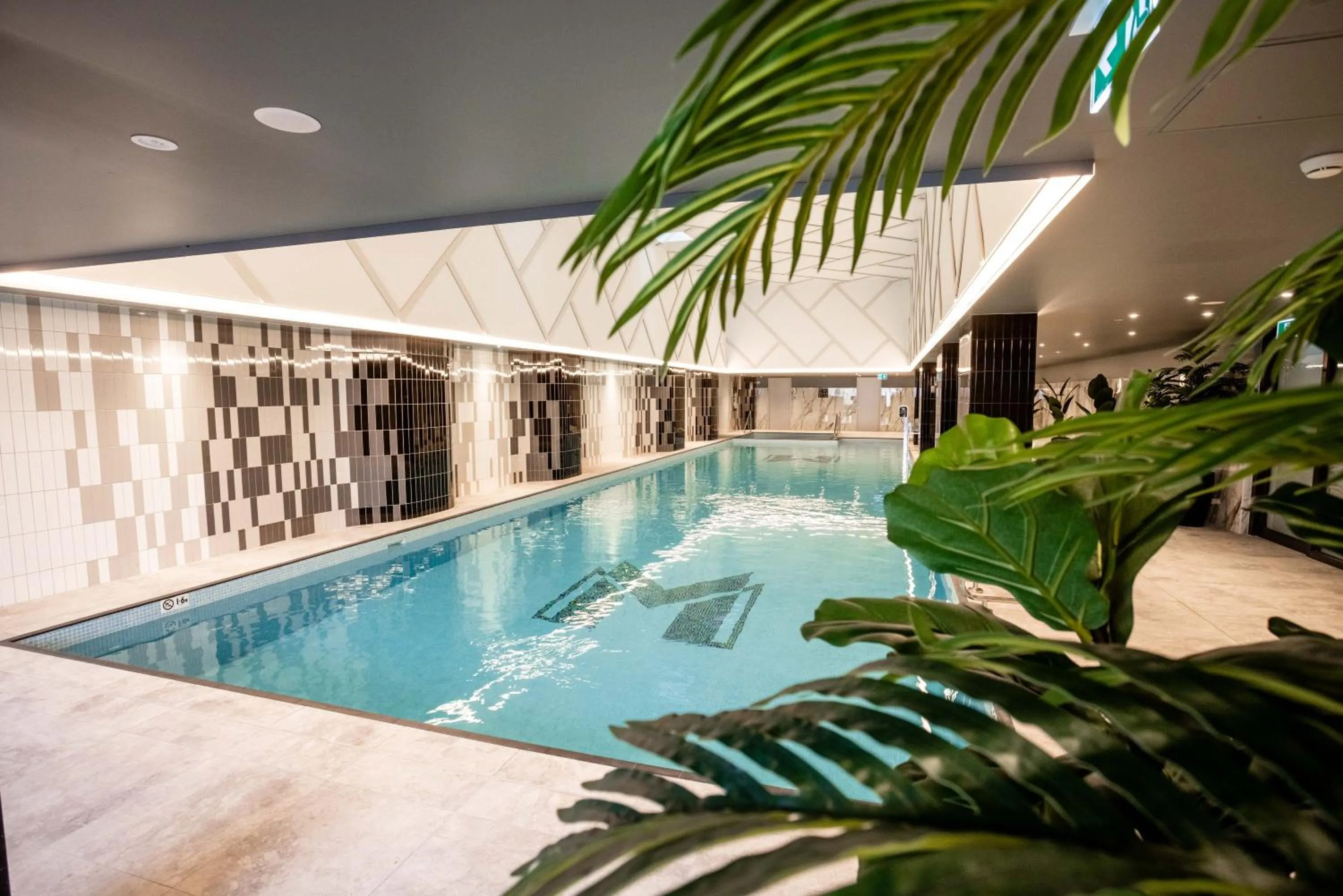Swimming pool in Meriton Suites Liverpool