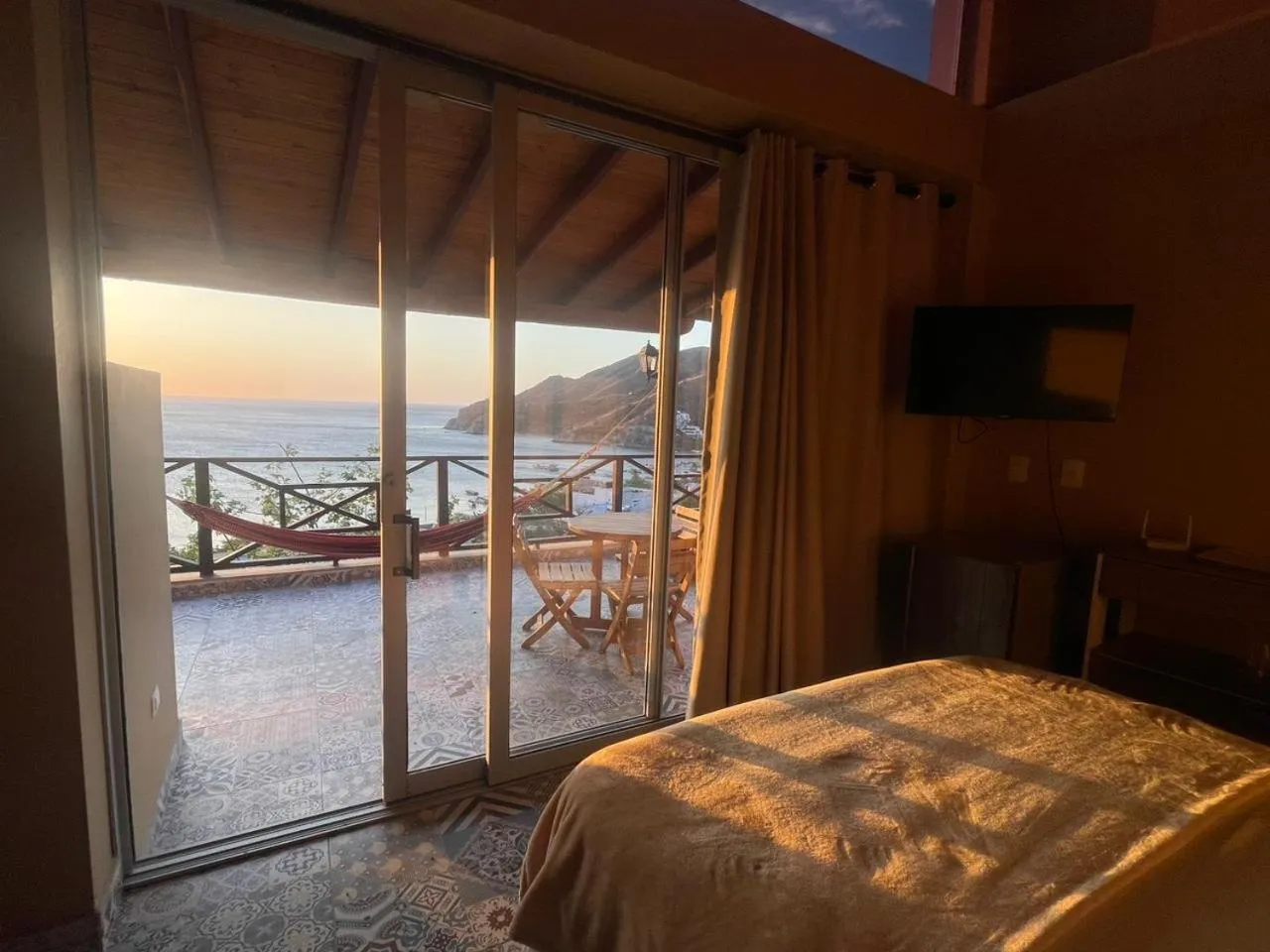 Bed in Cabañas Paraiso