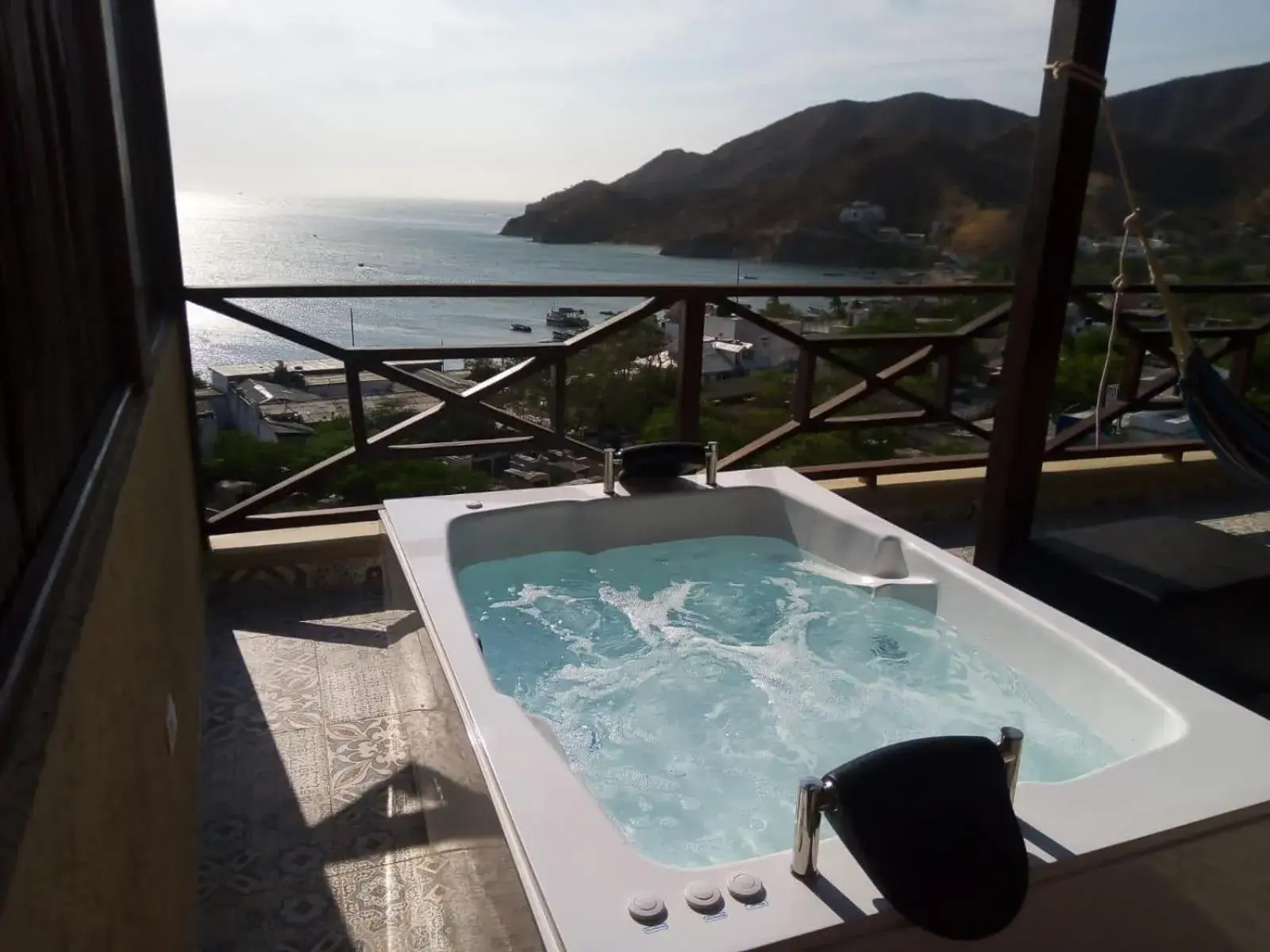 Double Room with Spa Bath in Cabañas Paraiso Double Room with Spa Bath in Cabañas Paraiso