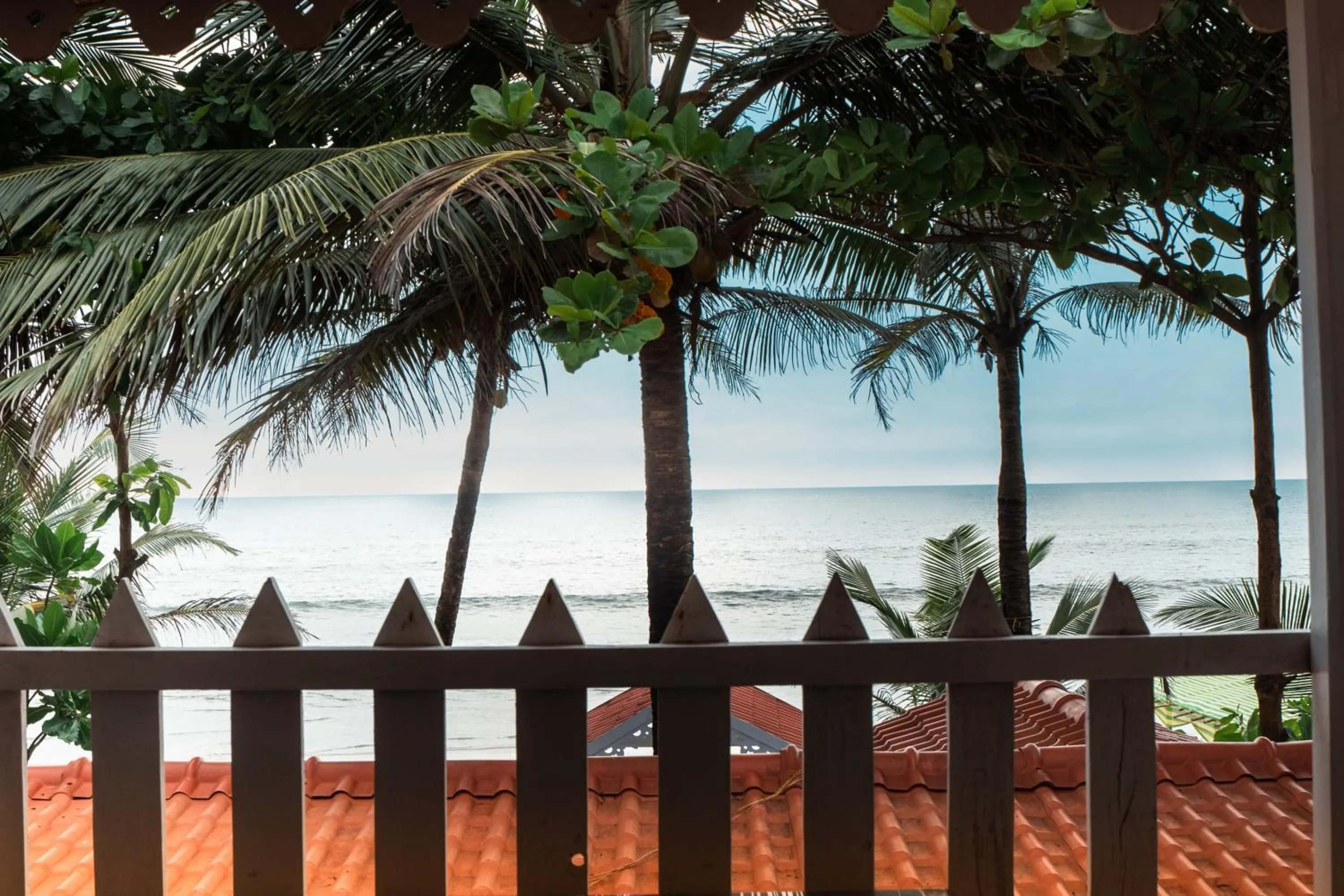 Sea view in Nasya Beachside Cottages