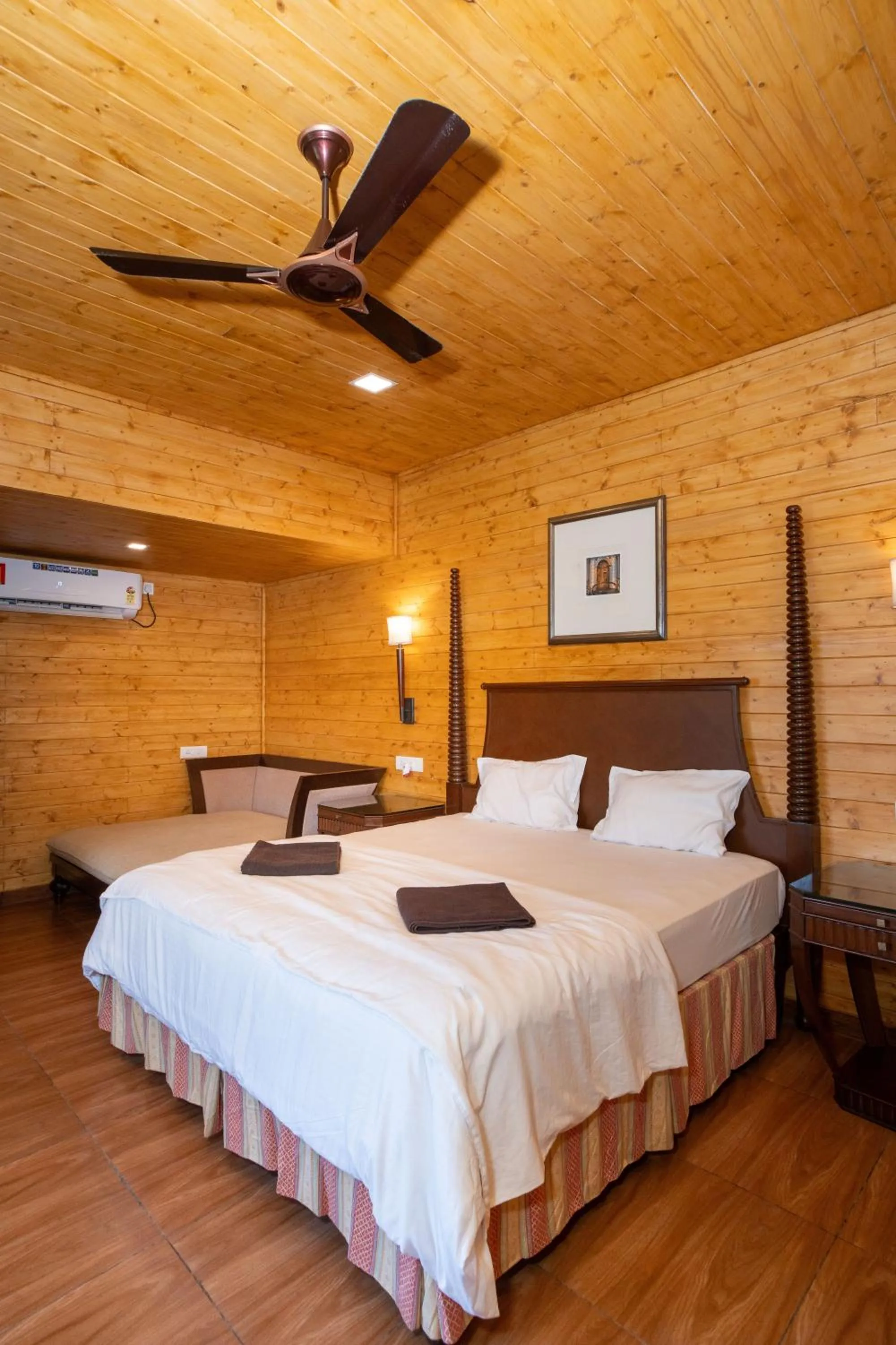 Bed in Nasya Beachside Cottages