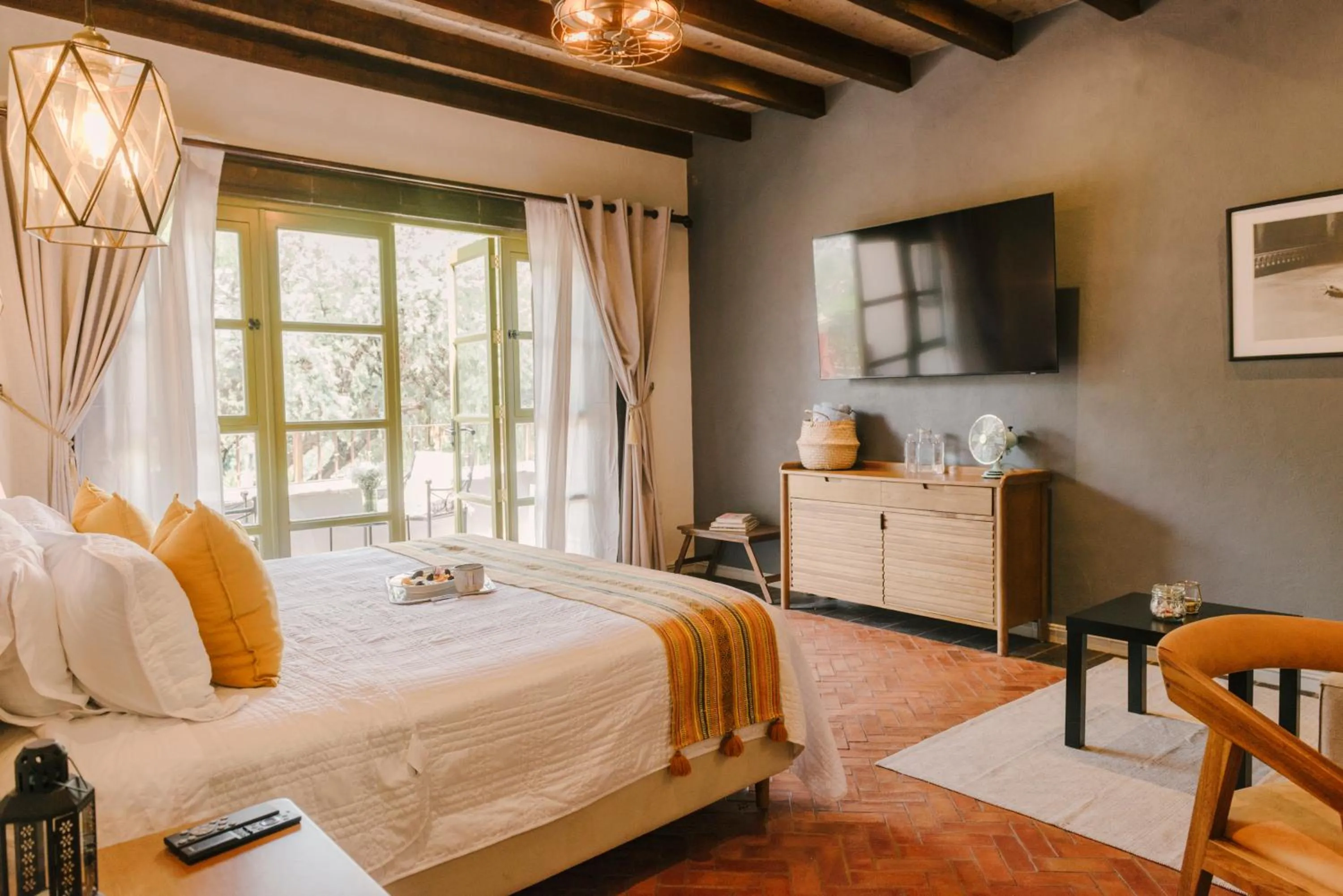 Bed in Agua Santa Hotel Boutique