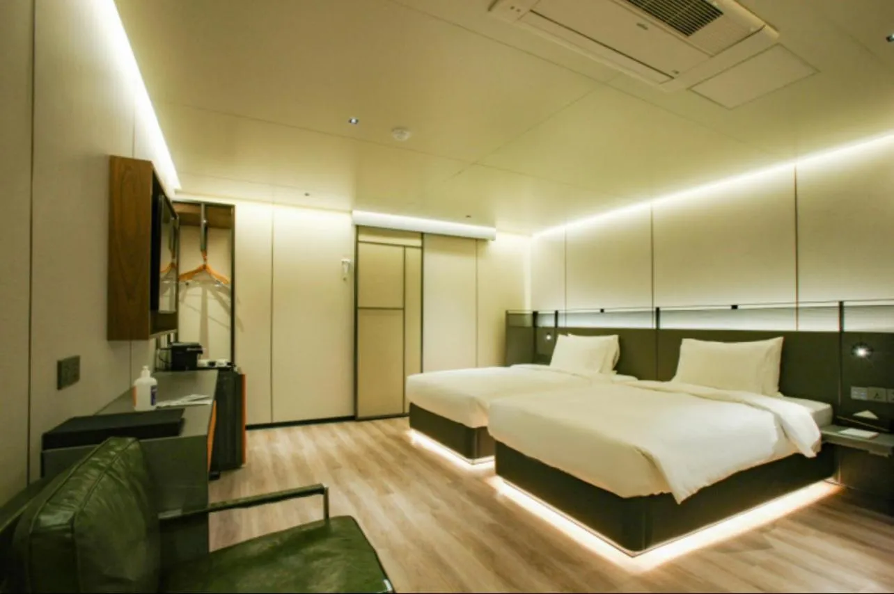 Bed in Amber City Hotel