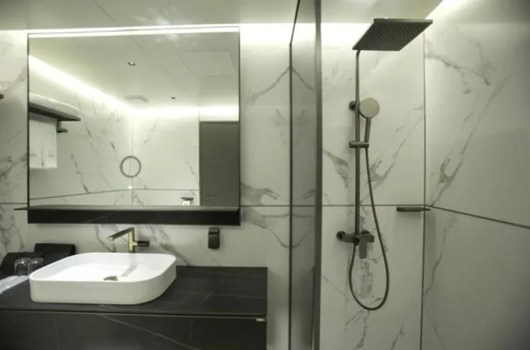 Bathroom in Amber City Hotel