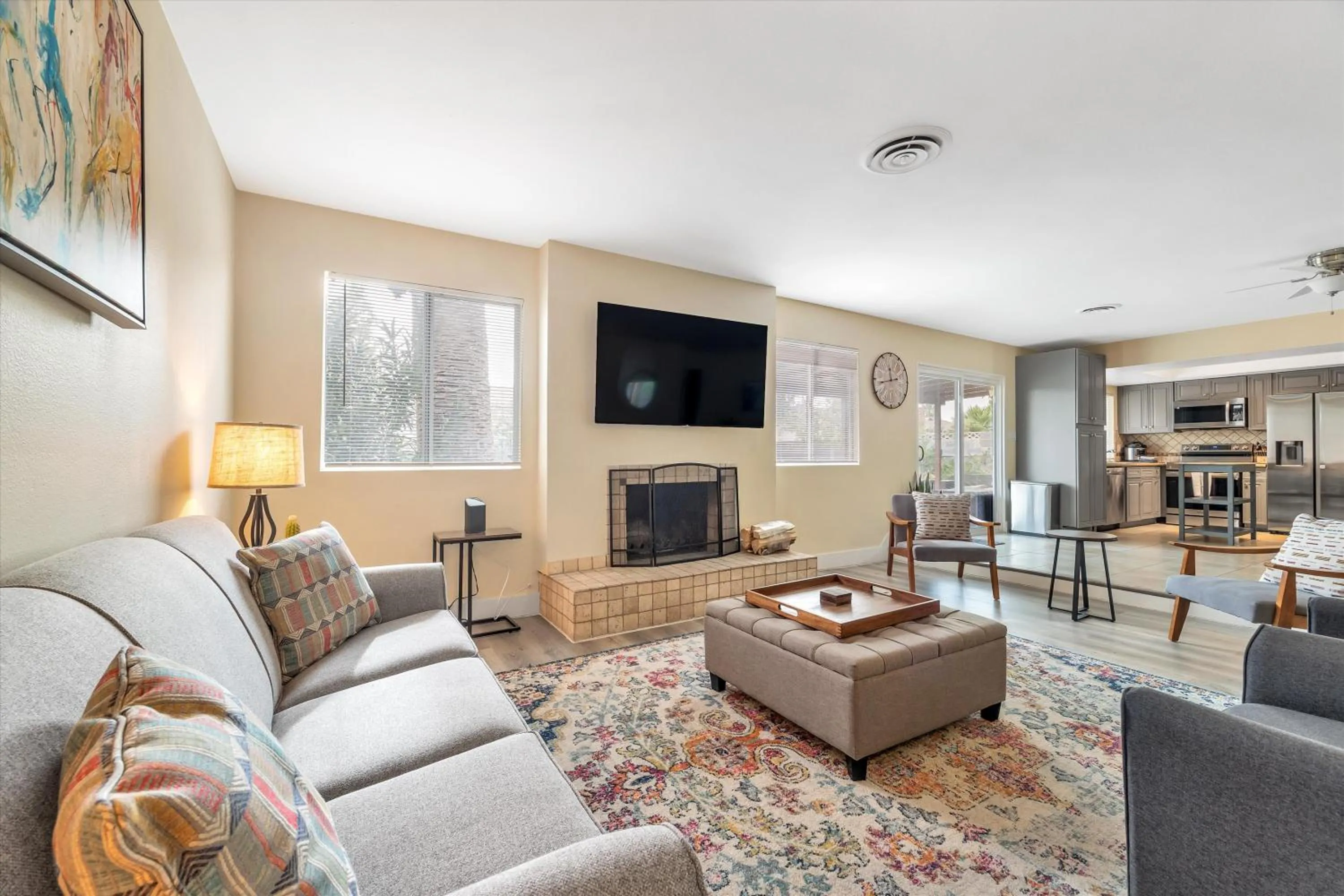 Stylish home with pool and spa