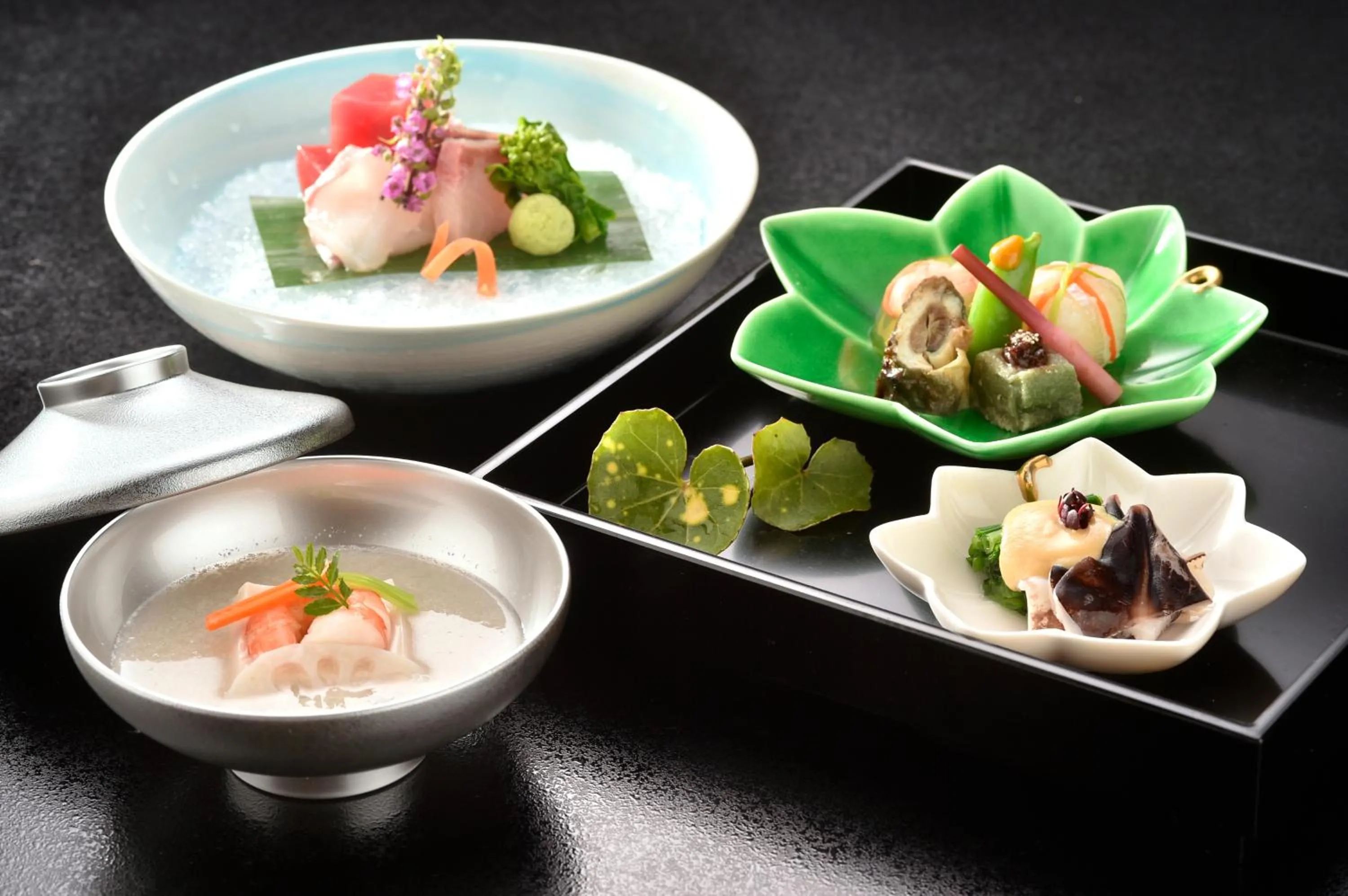 Food close-up in Ryokan Sumiya Kihoan