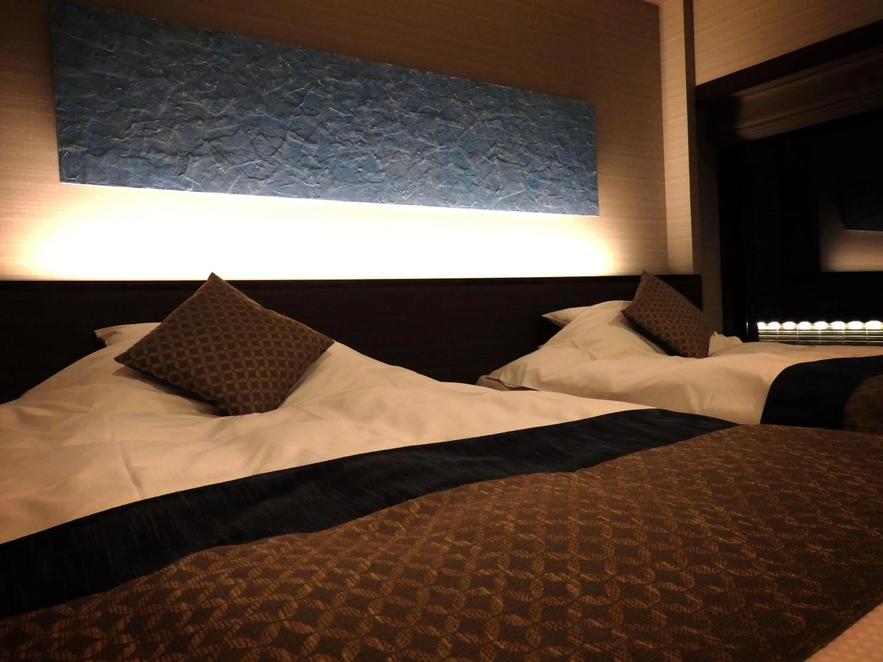 Bed in Ryokan Sumiya Kihoan