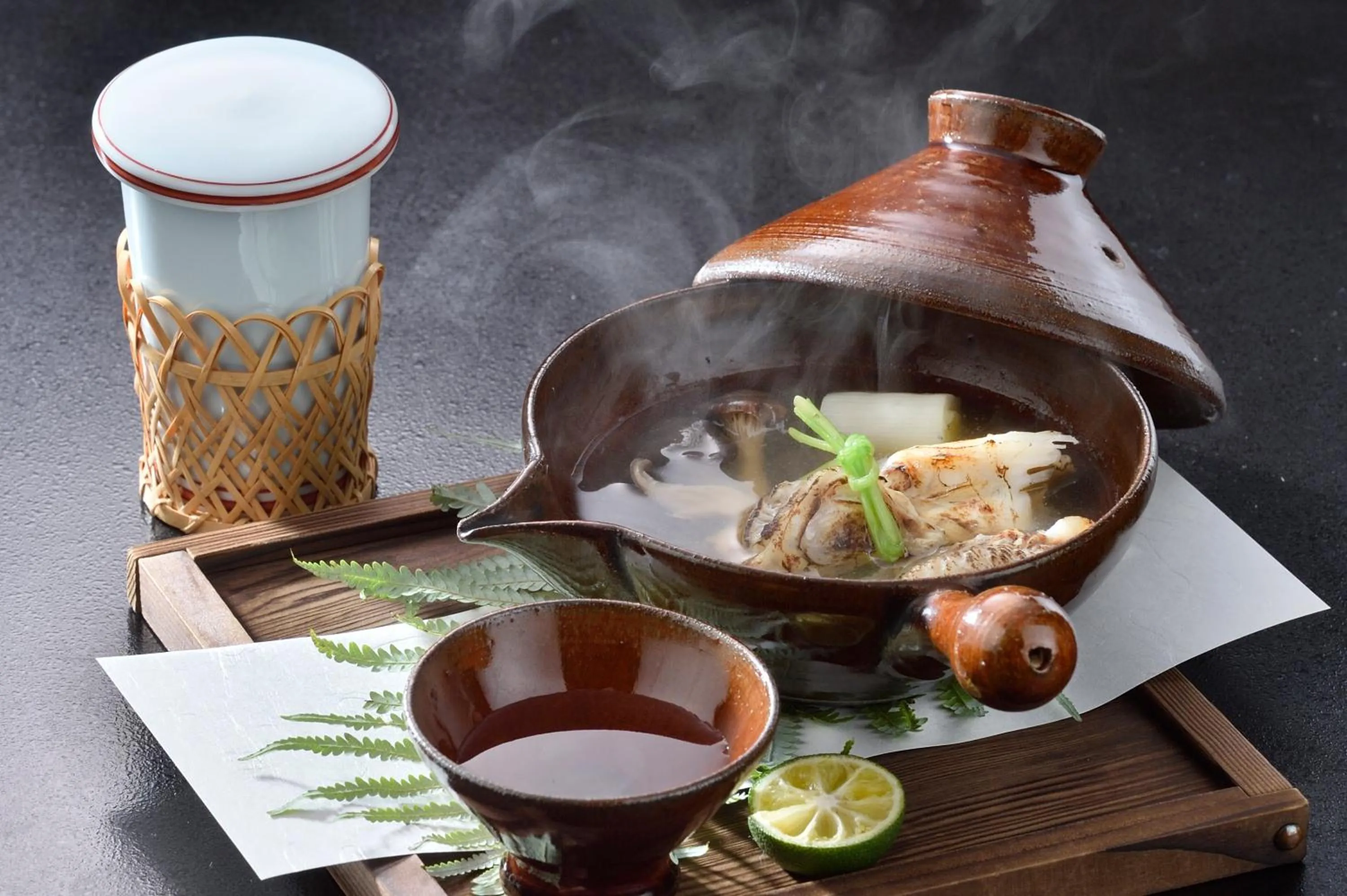 Food close-up in Ryokan Sumiya Kihoan