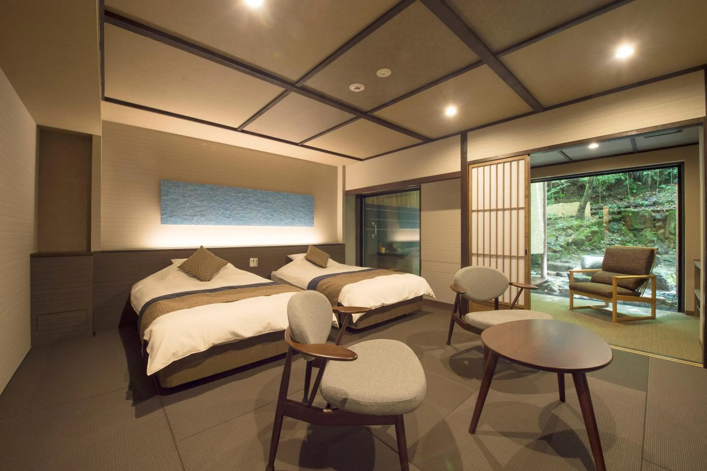 Bed in Ryokan Sumiya Kihoan