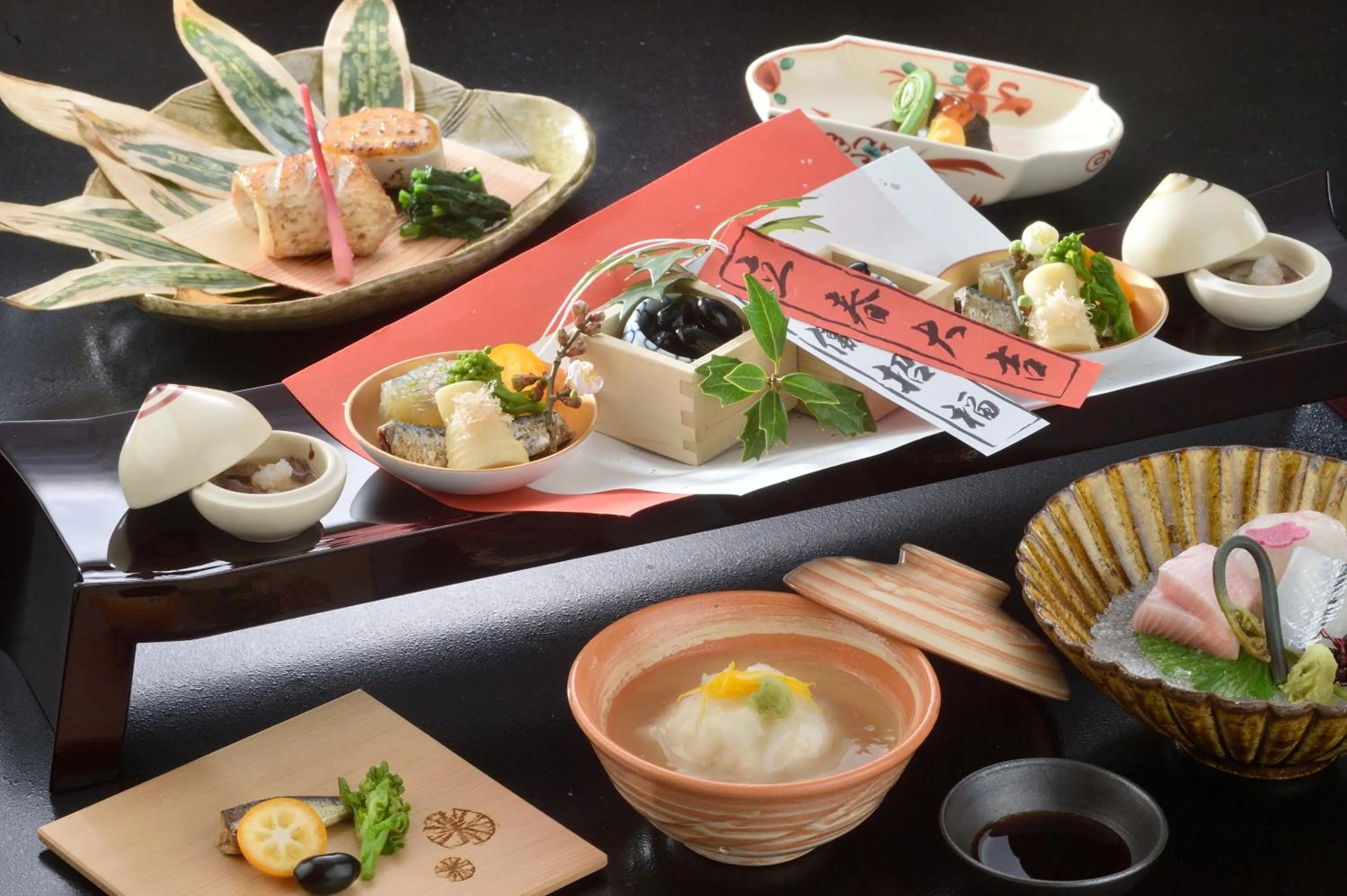 Food close-up in Ryokan Sumiya Kihoan