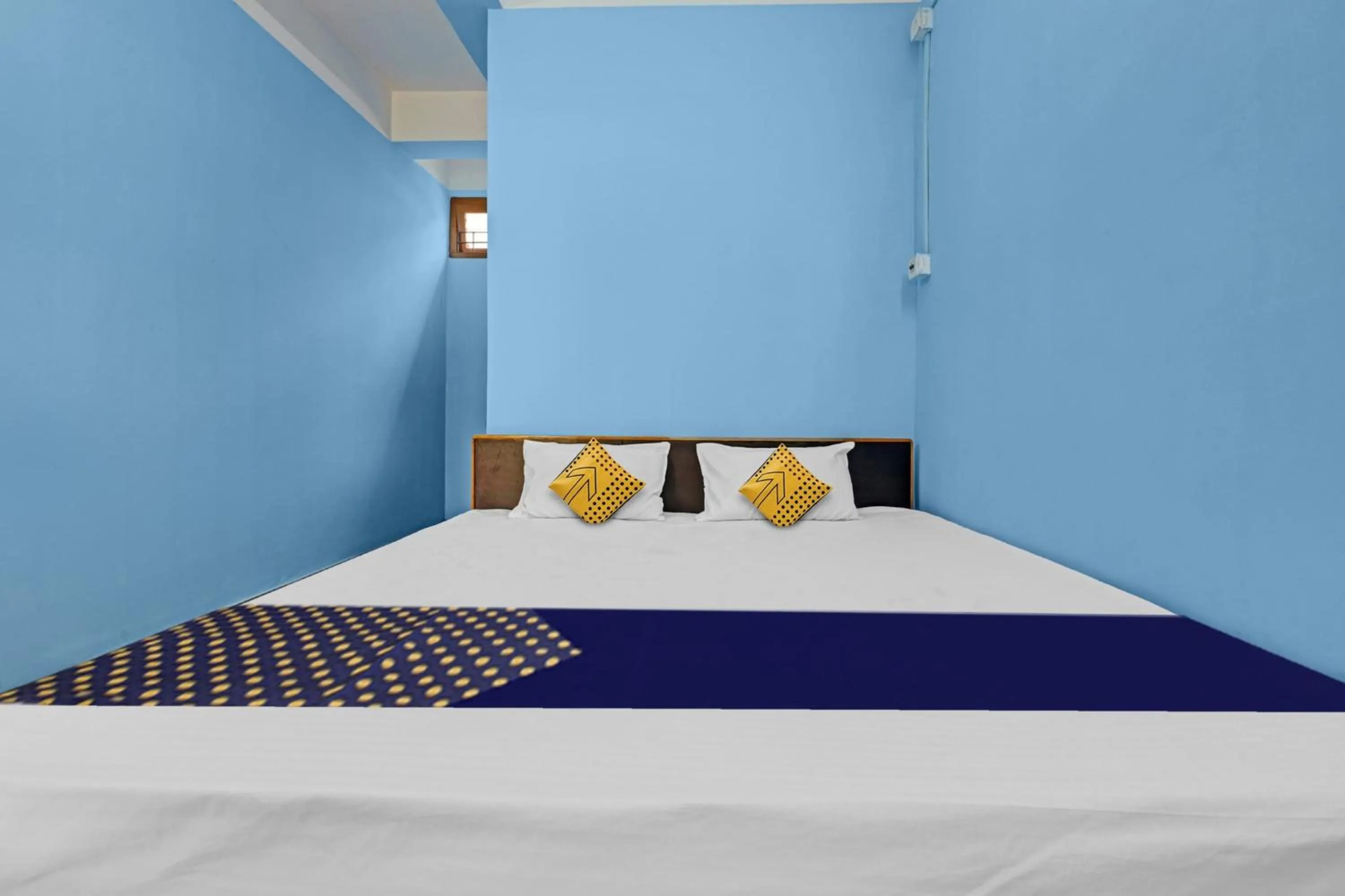 Bedroom, Bed in Hotel O Garam Masala Residency