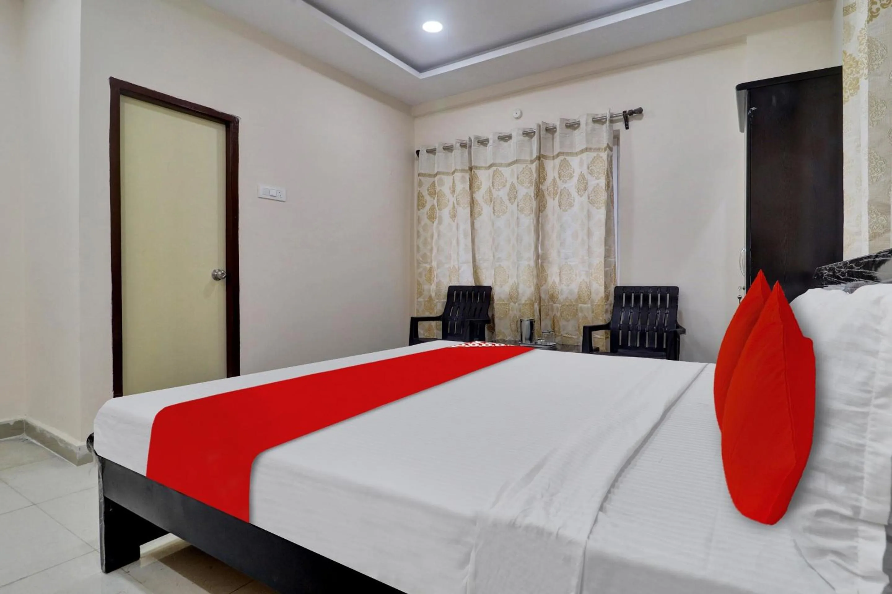 Bedroom, Bed in Hotel O Shri Ganesh Residency