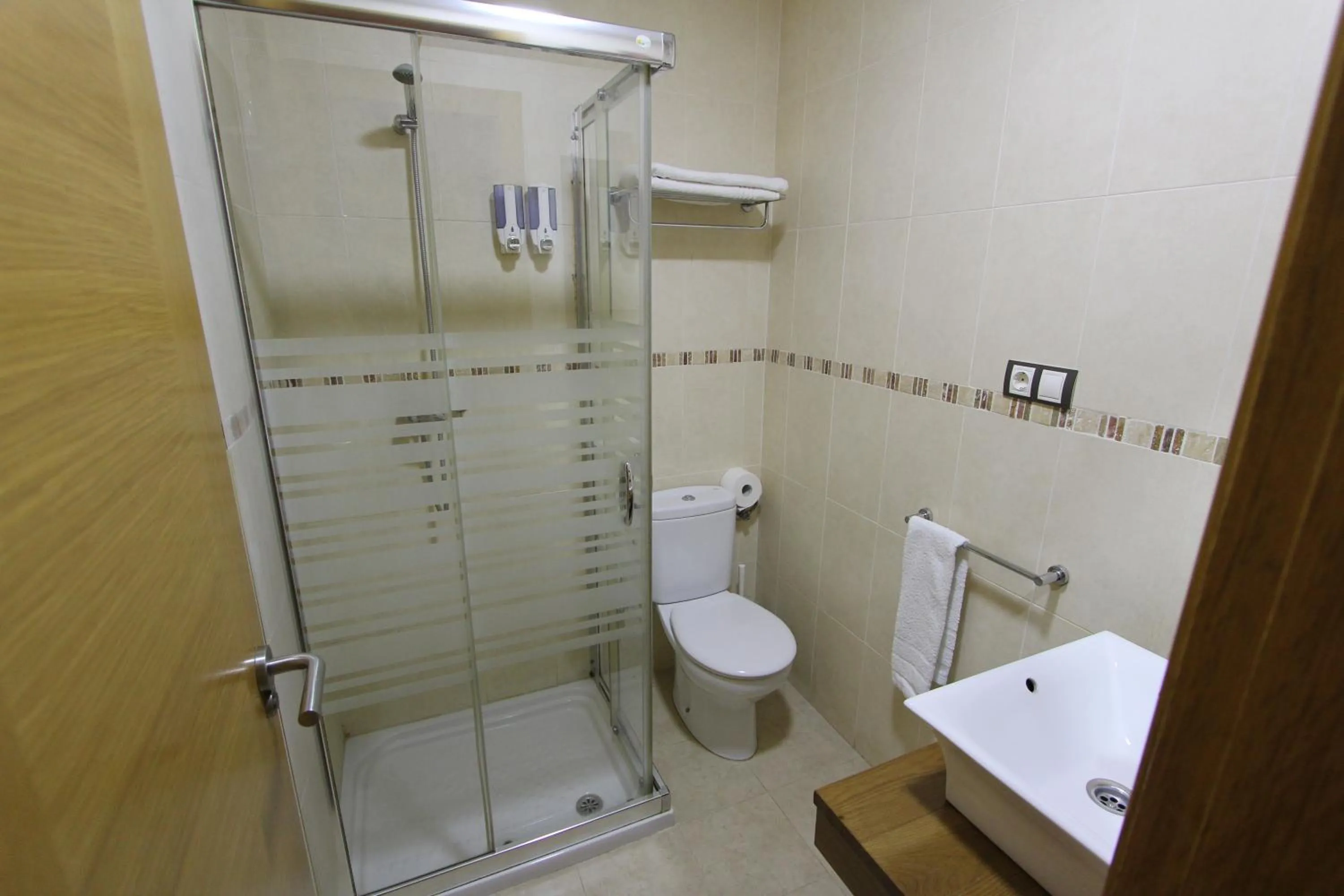 Bathroom in Hotel Un lugar en la Vecilla