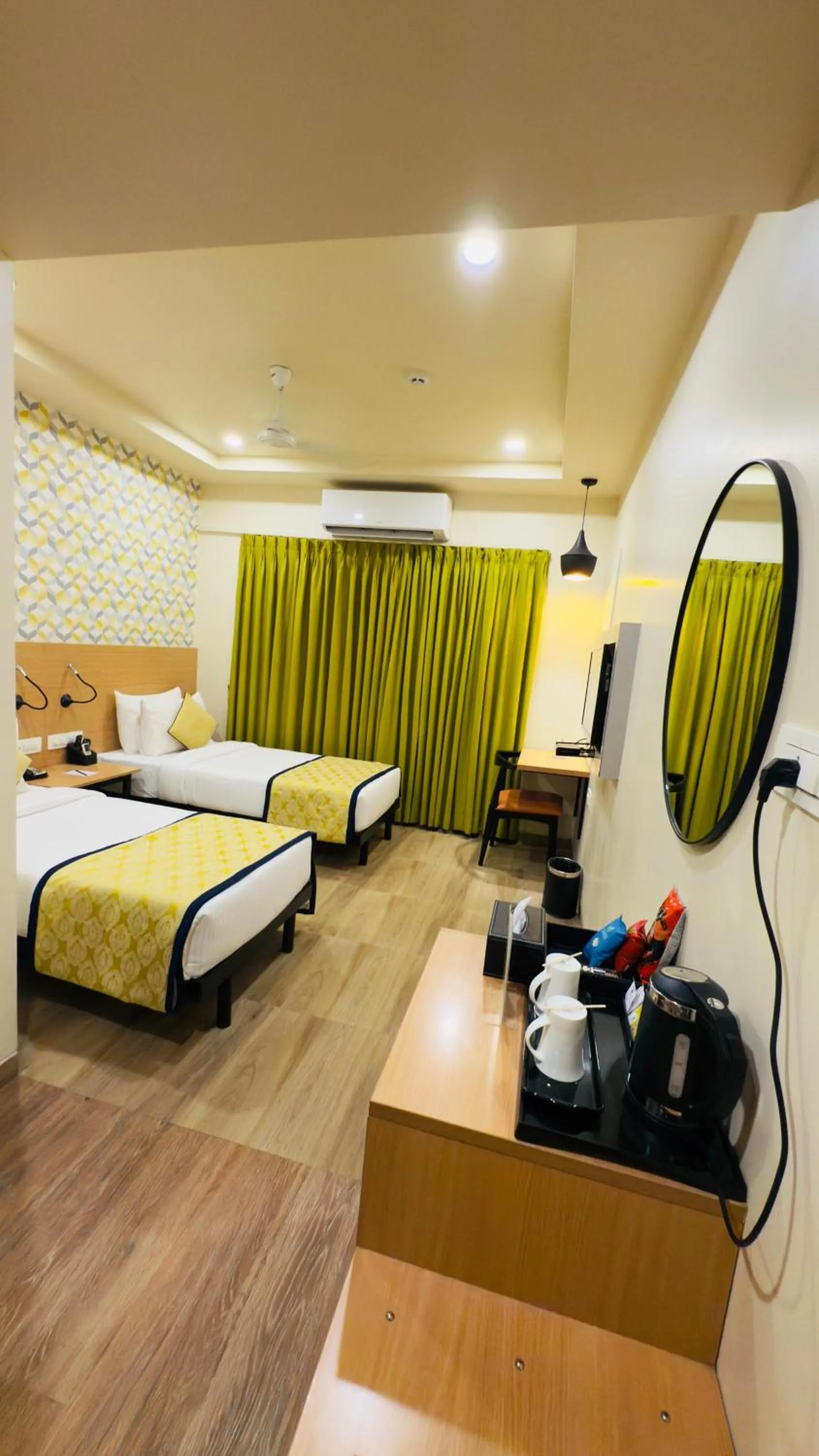 Bed in Regenta Inn Bannerghatta Bangalore