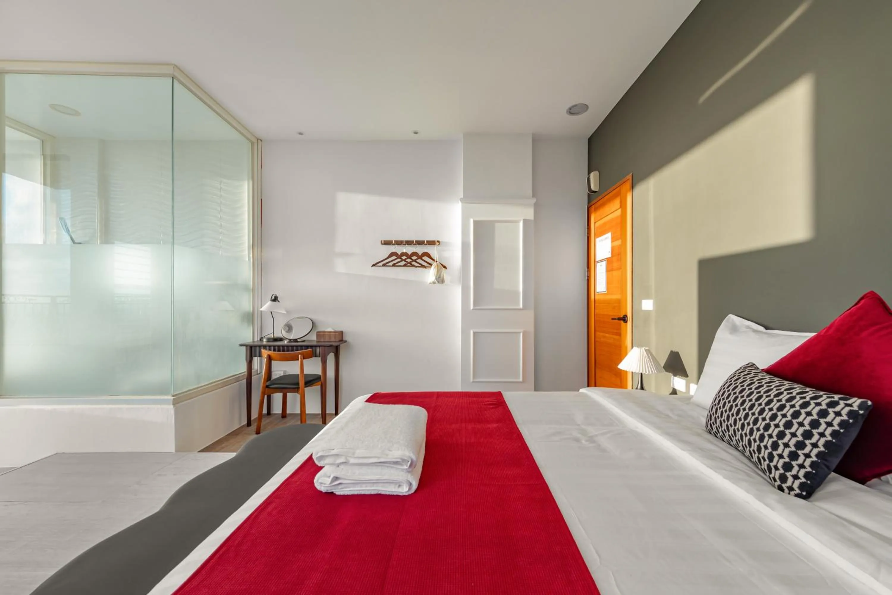 Bed in Sunset Mu Style Inn